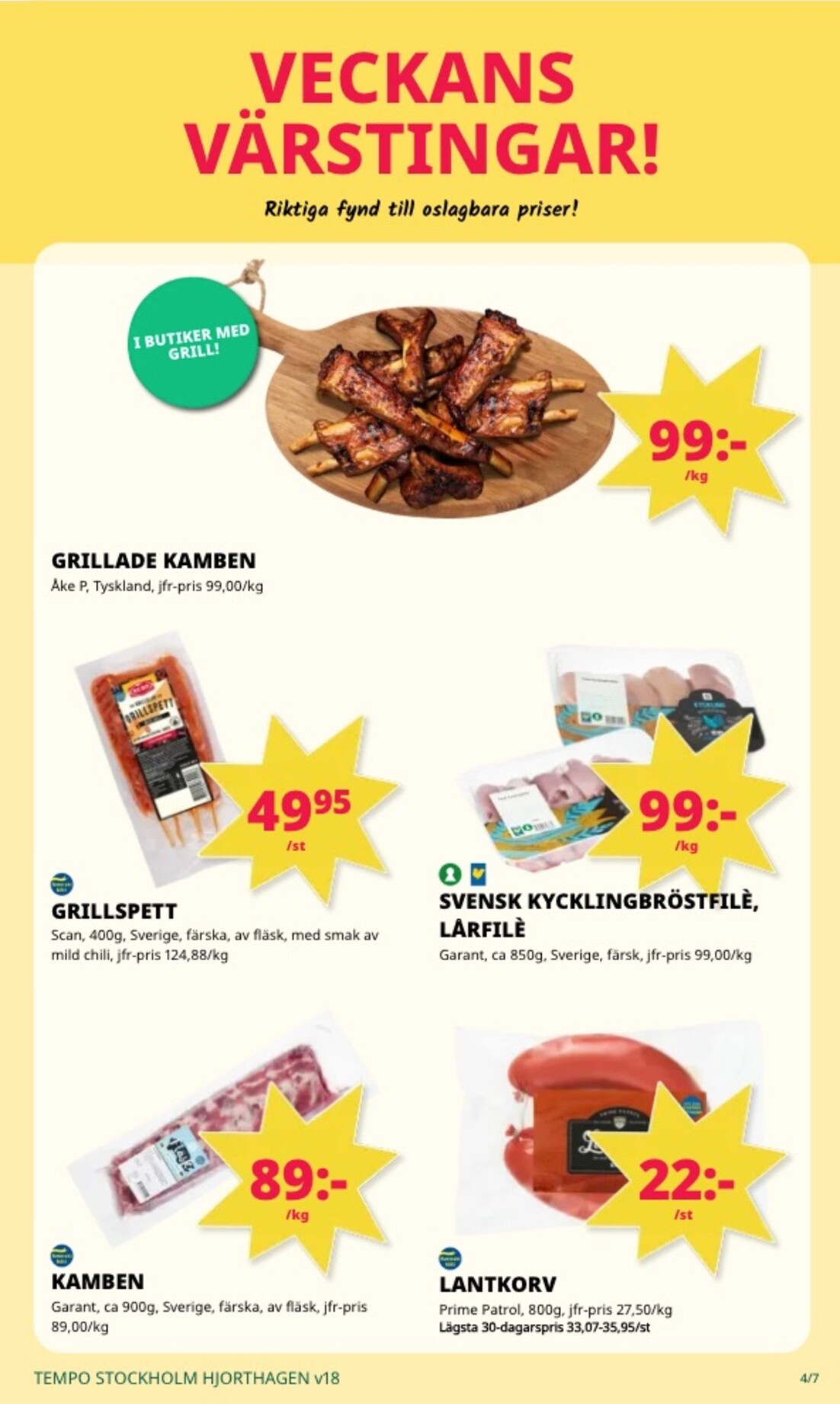 tempo - Aktuellt Tempo reklamblad giltigt från måndag 27/04/2026 till söndag 03/05/2026 - page: 4