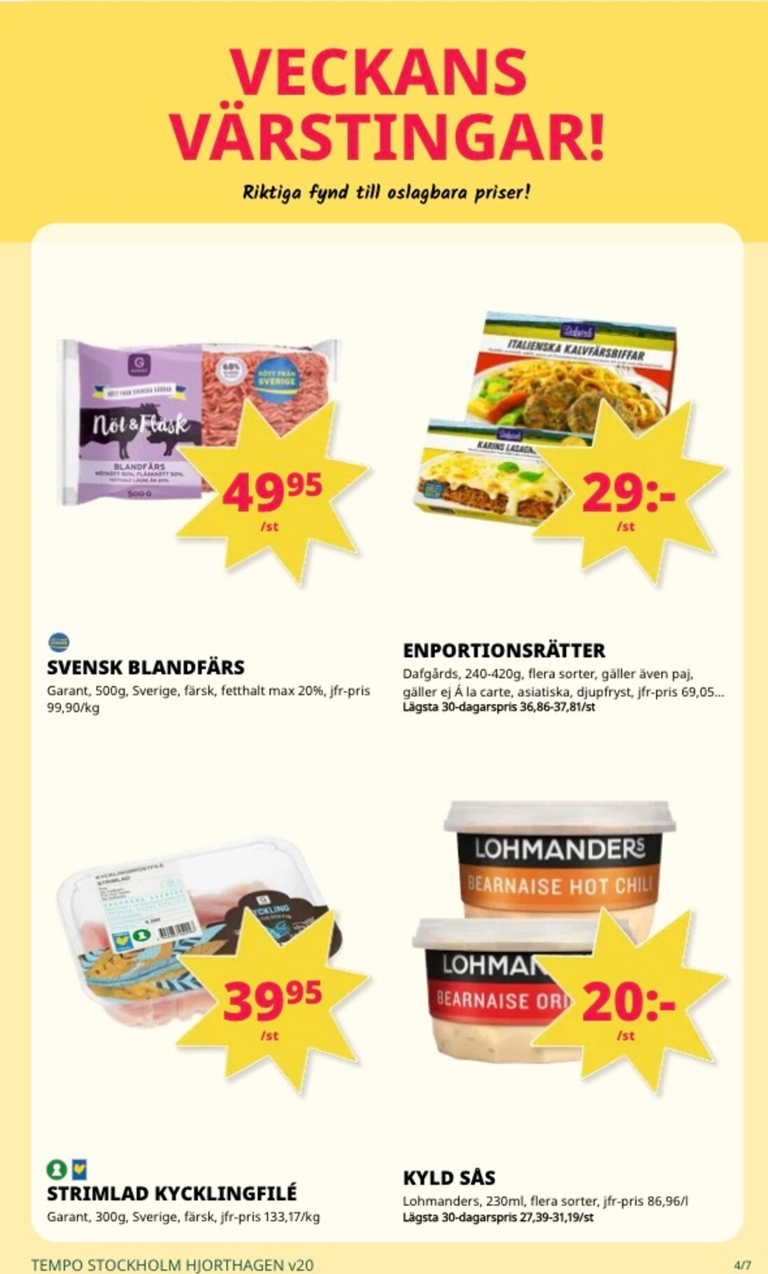 tempo - Aktuellt Tempo reklamblad giltigt från måndag 11/05/2026 till söndag 17/05/2026 - page: 4