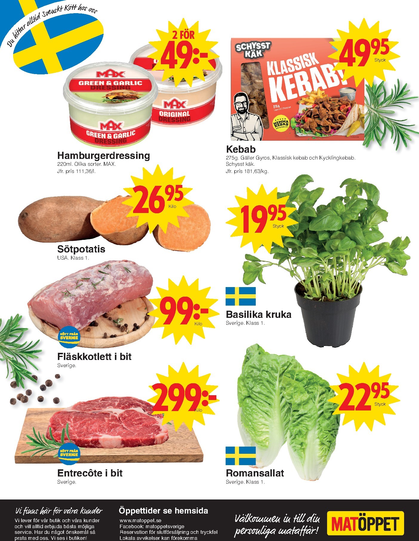 matoppet - Aktuellt Matöppet reklamblad från måndag, 25/05/2026 till söndag, 31/05/2026 - page: 4