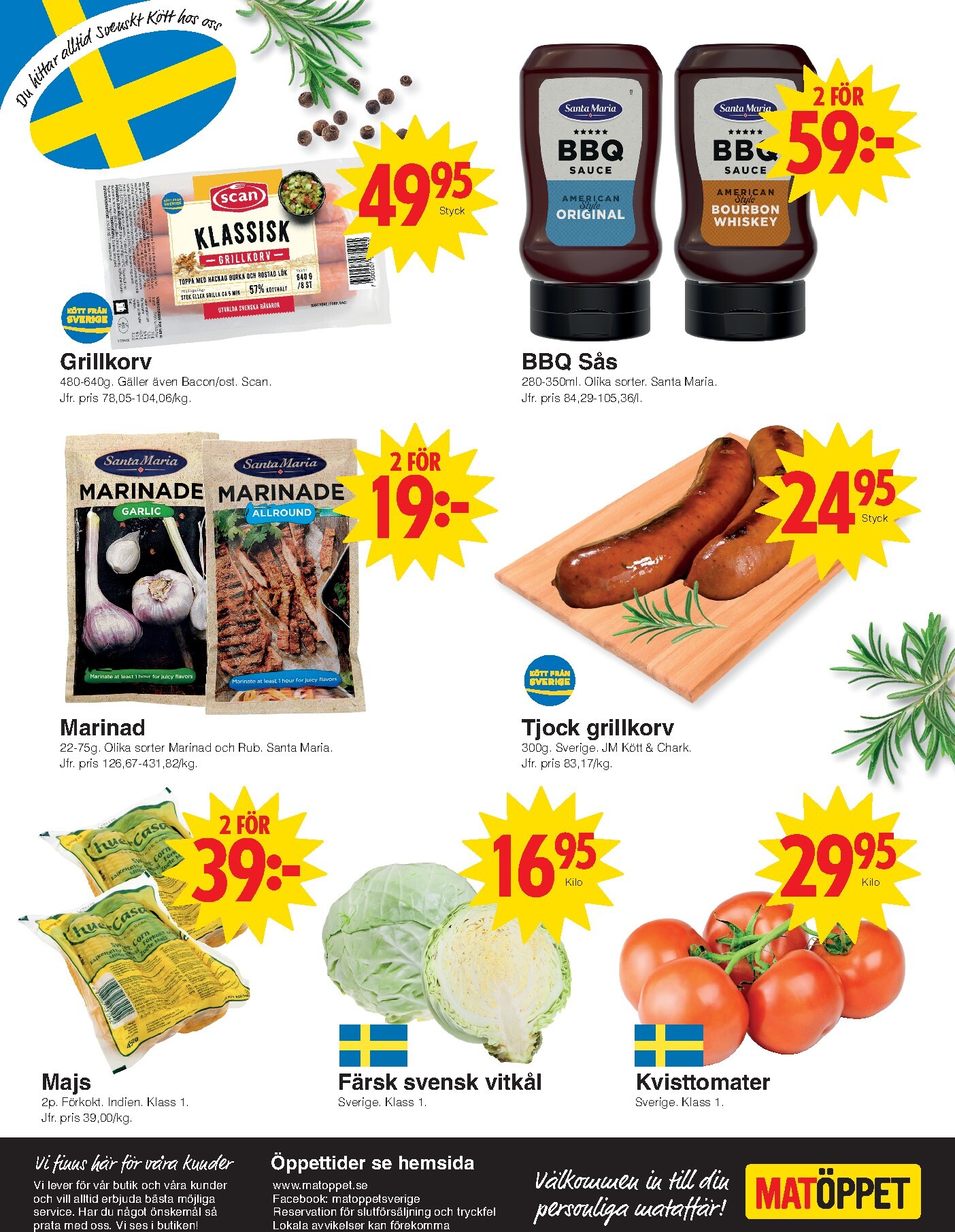 matoppet - Aktuellt Matöppet reklamblad från måndag, 22/06/2026 till söndag, 28/06/2026 - page: 4