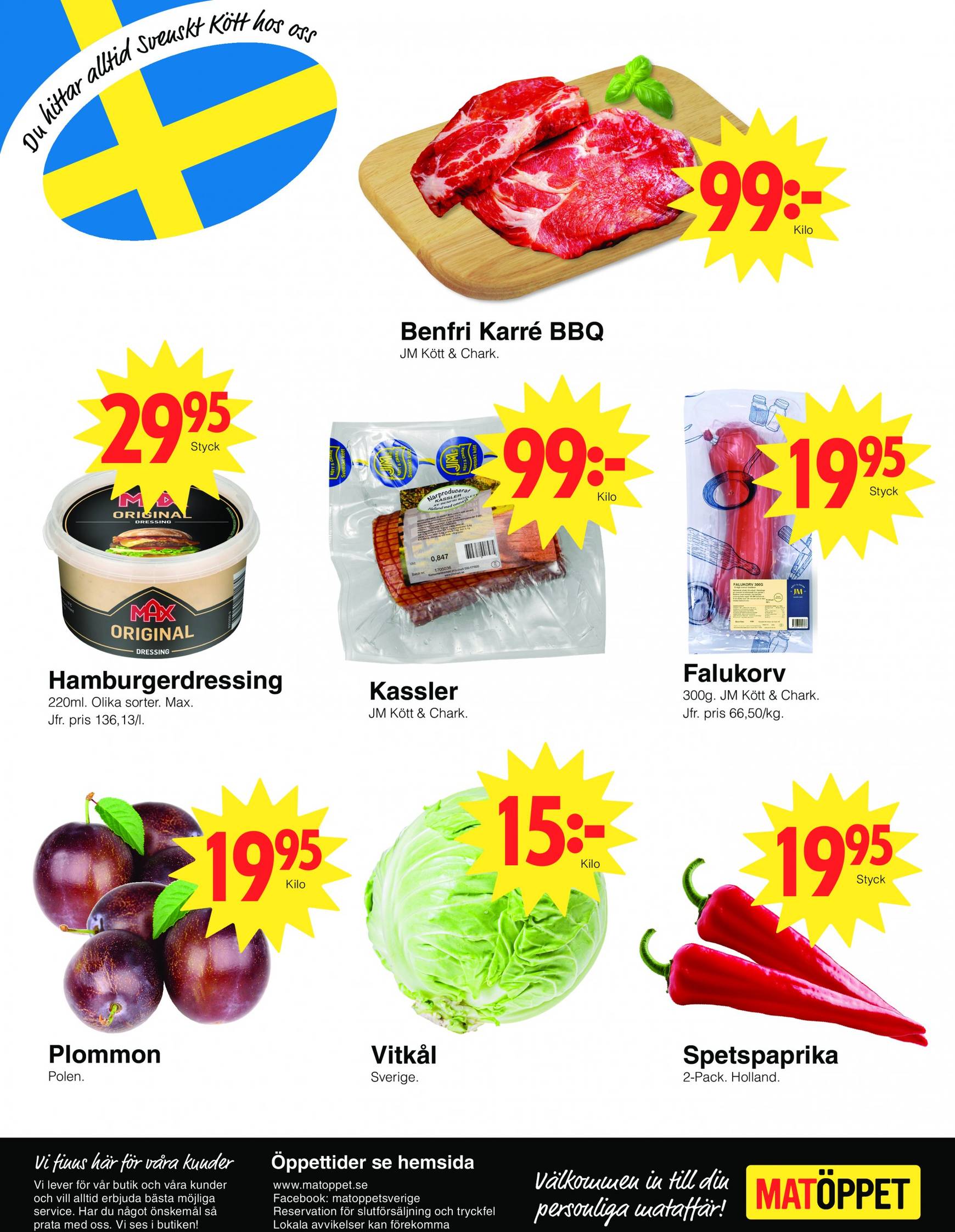 matoppet - Matöppet-reklambladet giltigt från 19.08. - 25.08. - page: 4