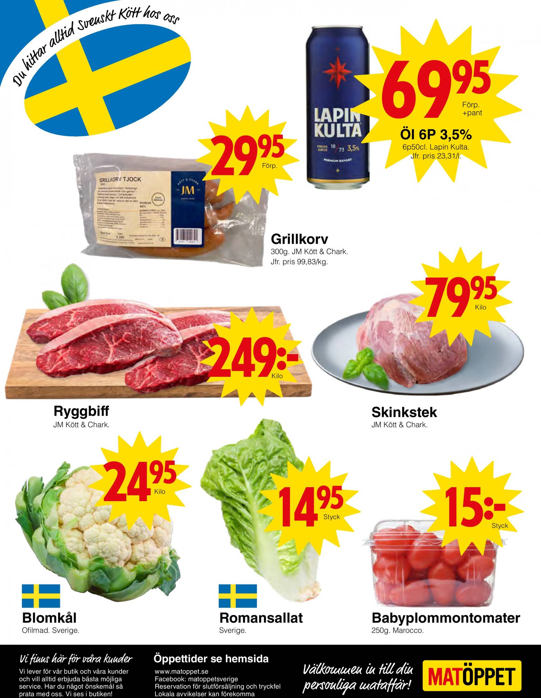 matoppet - Matöppet-reklambladet giltigt från 26.08. - 01.09. - page: 4