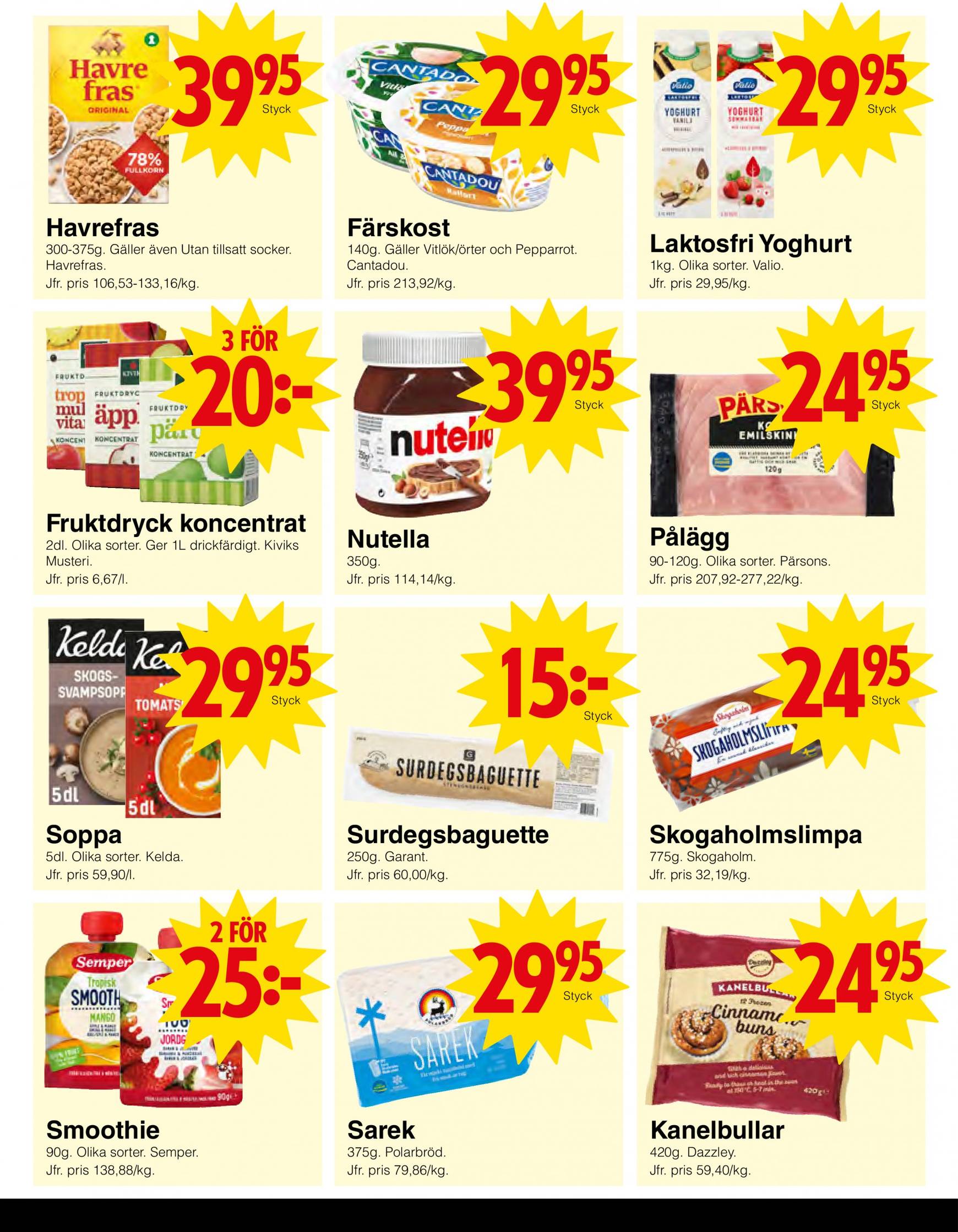 matoppet - Matöppet-reklambladet giltigt från 26.08. - 01.09. - page: 2