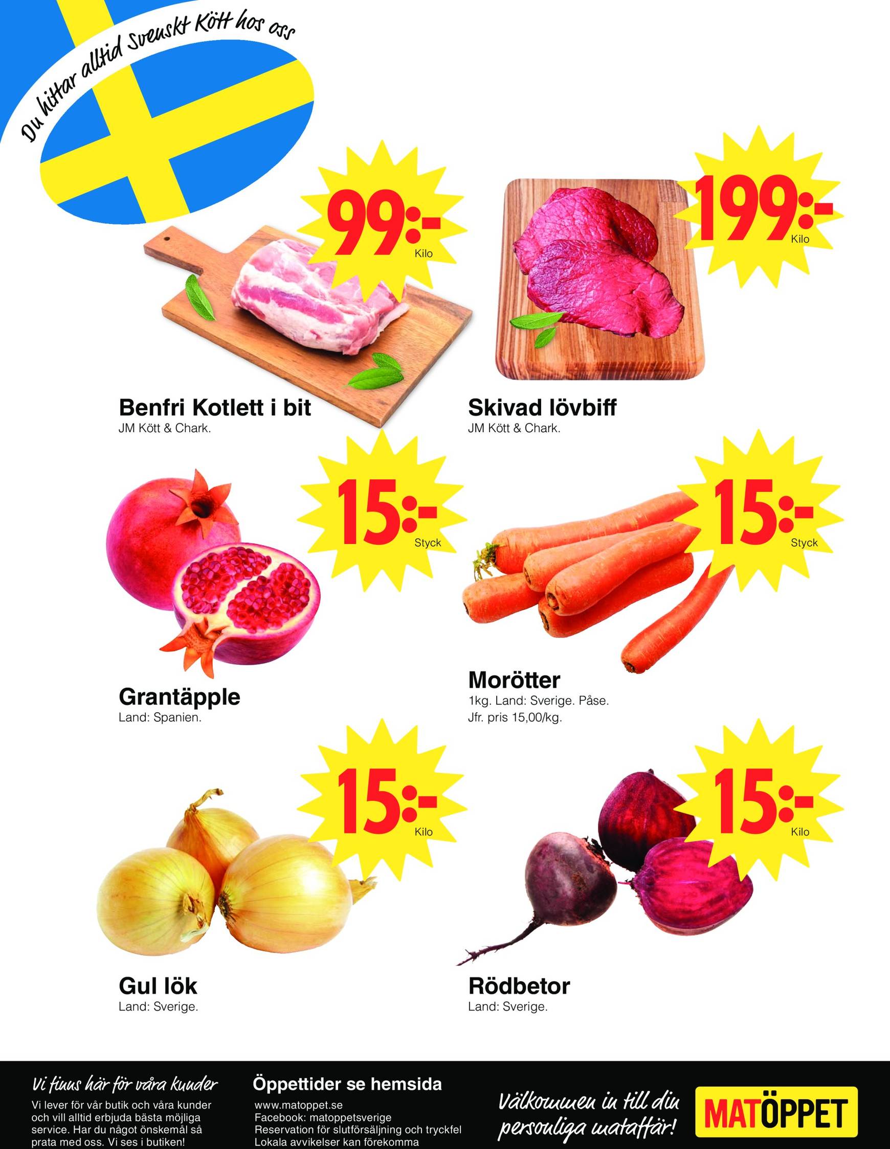 matoppet - Matöppet-reklambladet giltigt från 30.09. - 06.10. - page: 4