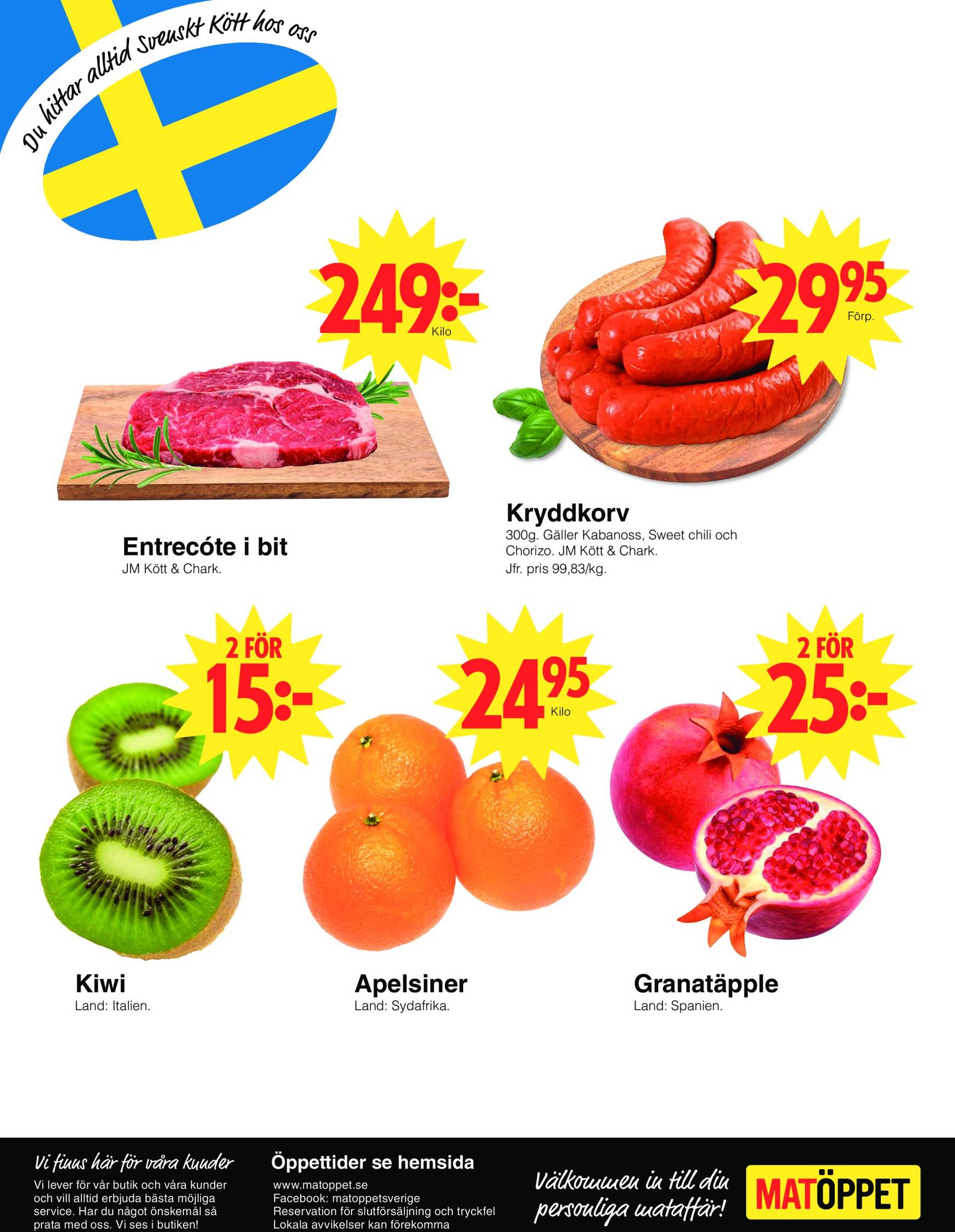 matoppet - Matöppet-reklambladet är giltigt från 14.10. - 20.10. - page: 4