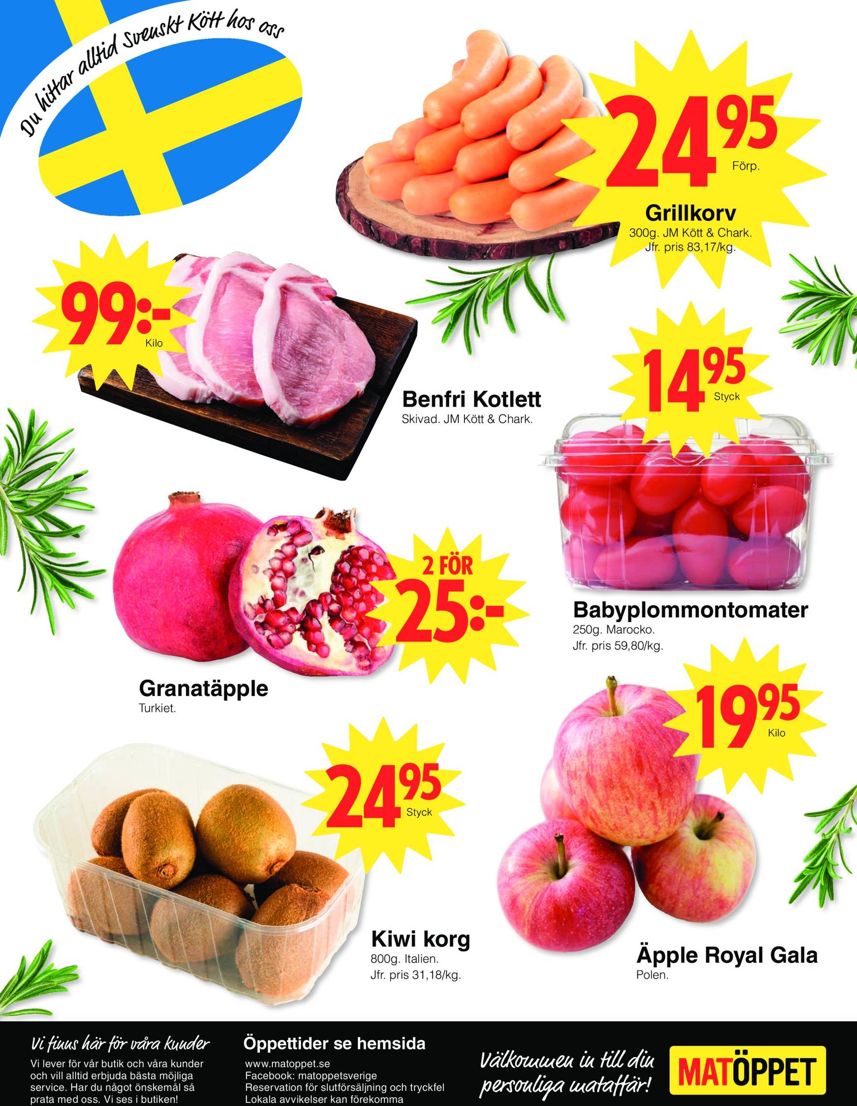 matoppet - Matöppet-reklambladet är giltigt från 25/11 - 01/12 - page: 4