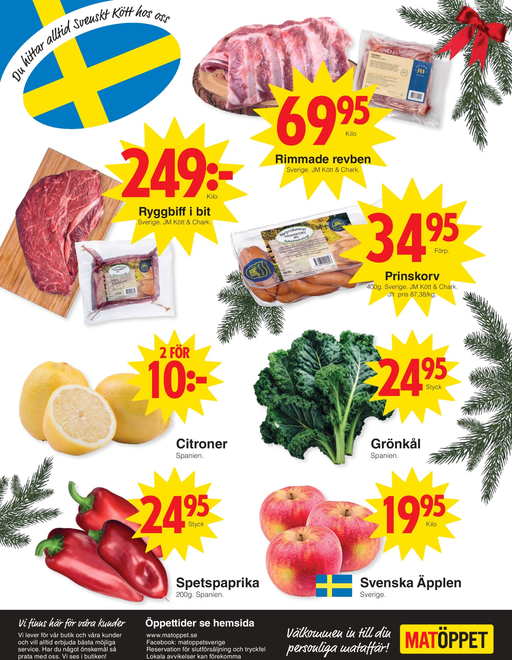 matoppet - Matöppet-reklambladet giltigt från 16/12 - 26/12 - page: 4