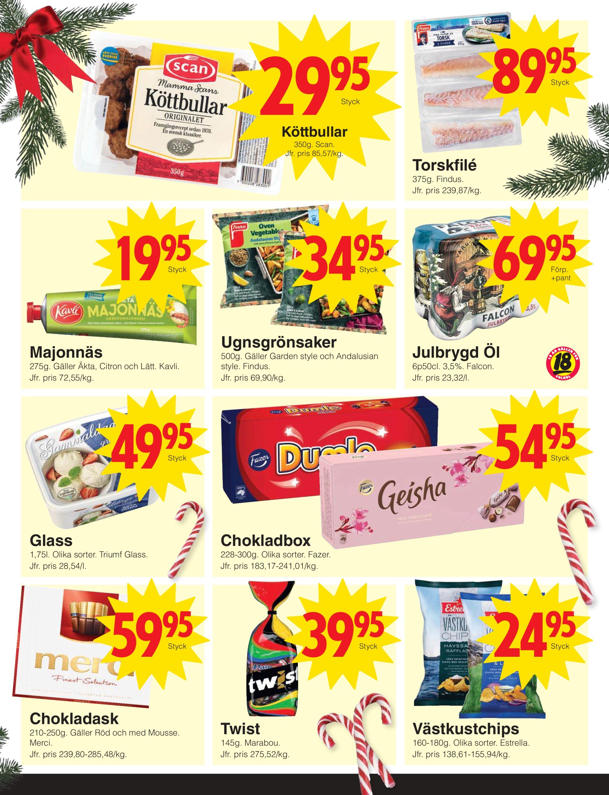 matoppet - Matöppet-reklambladet giltigt från 16/12 - 26/12 - page: 3