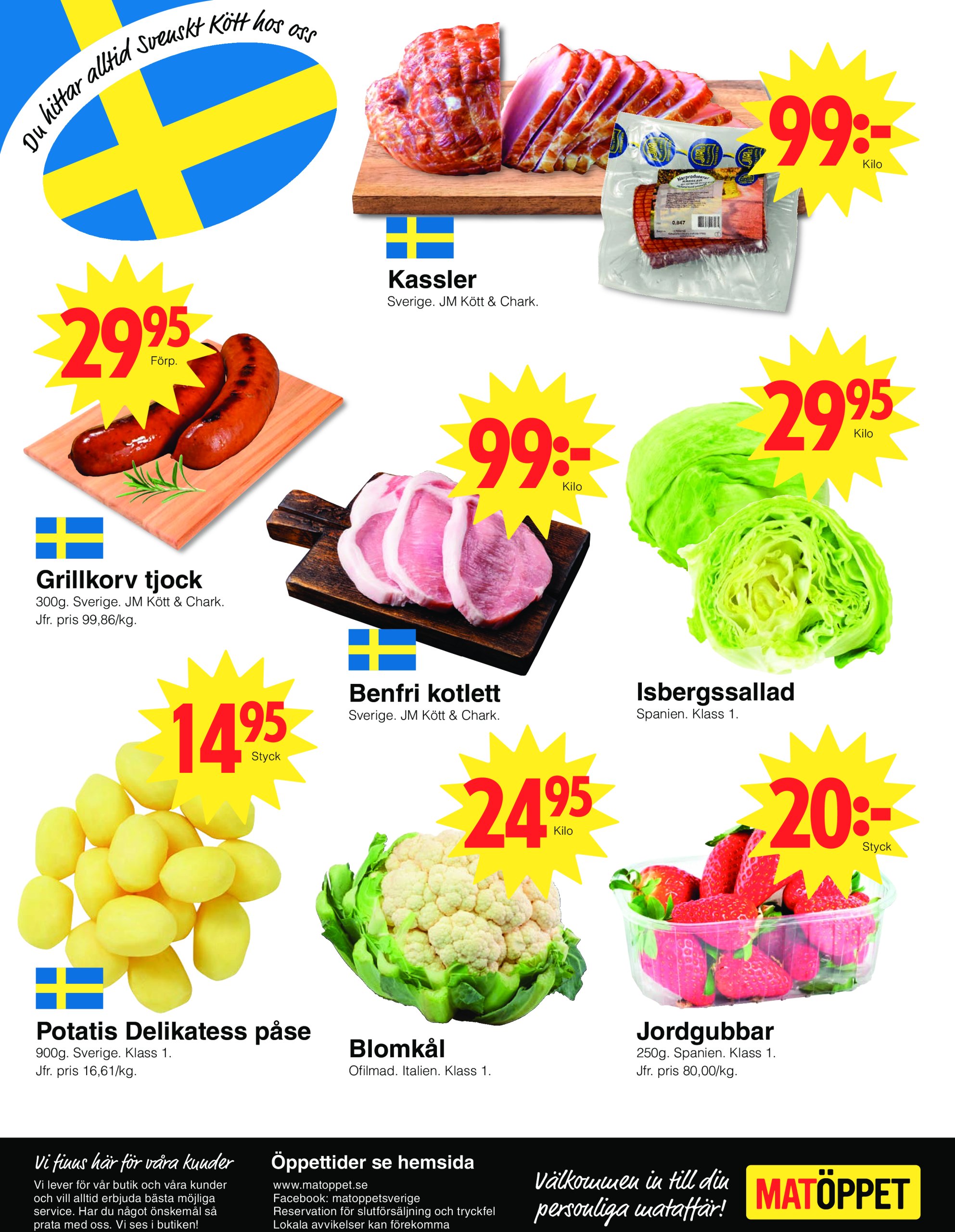 matoppet - Matöppet-reklambladet giltigt från 24/03 - 30/03 - page: 4