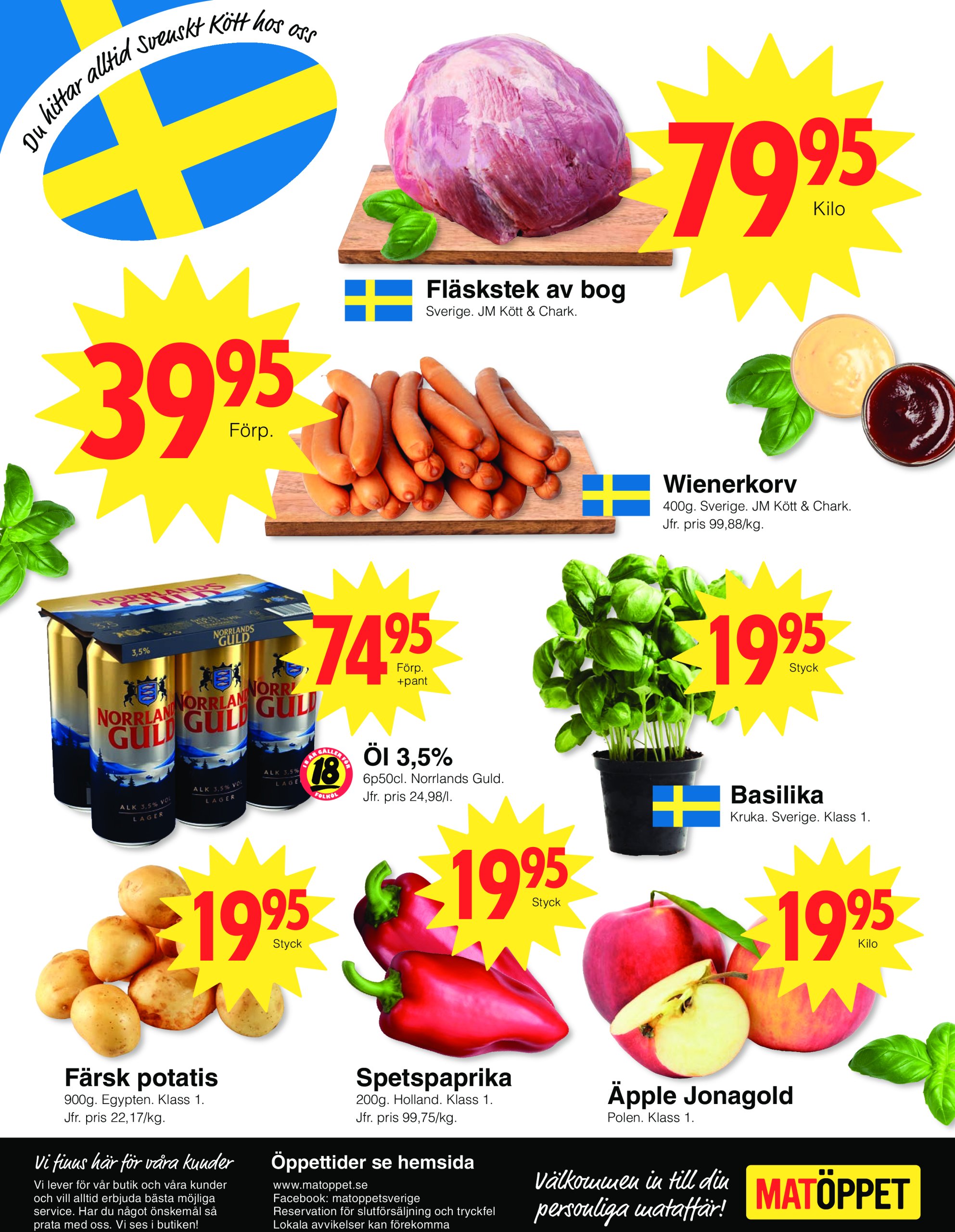 matoppet - Matöppet-reklambladet giltigt från 21/04 - 27/04 - page: 4