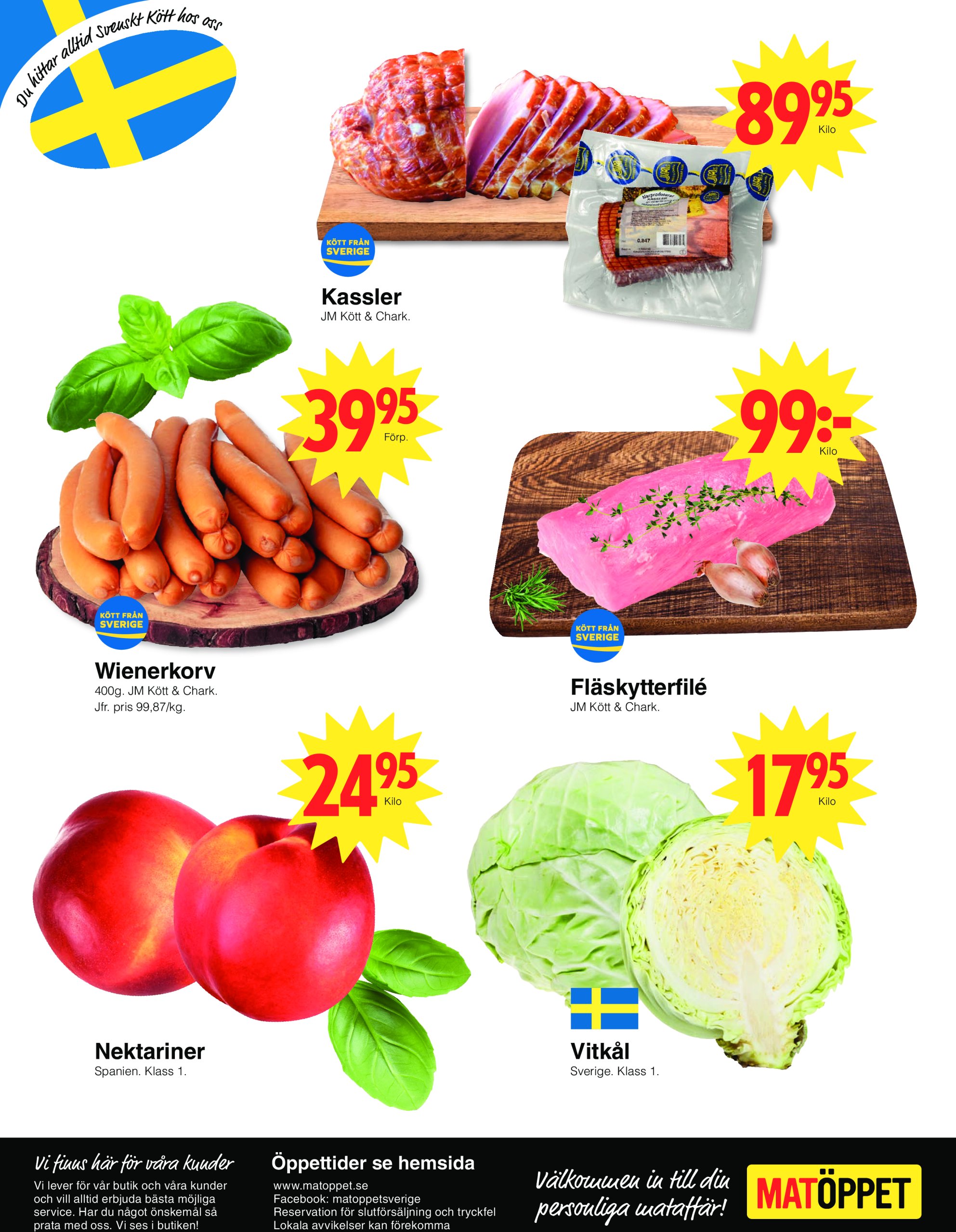 matoppet - Matöppet-reklambladet giltigt från 23/06 - 29/06 - page: 4