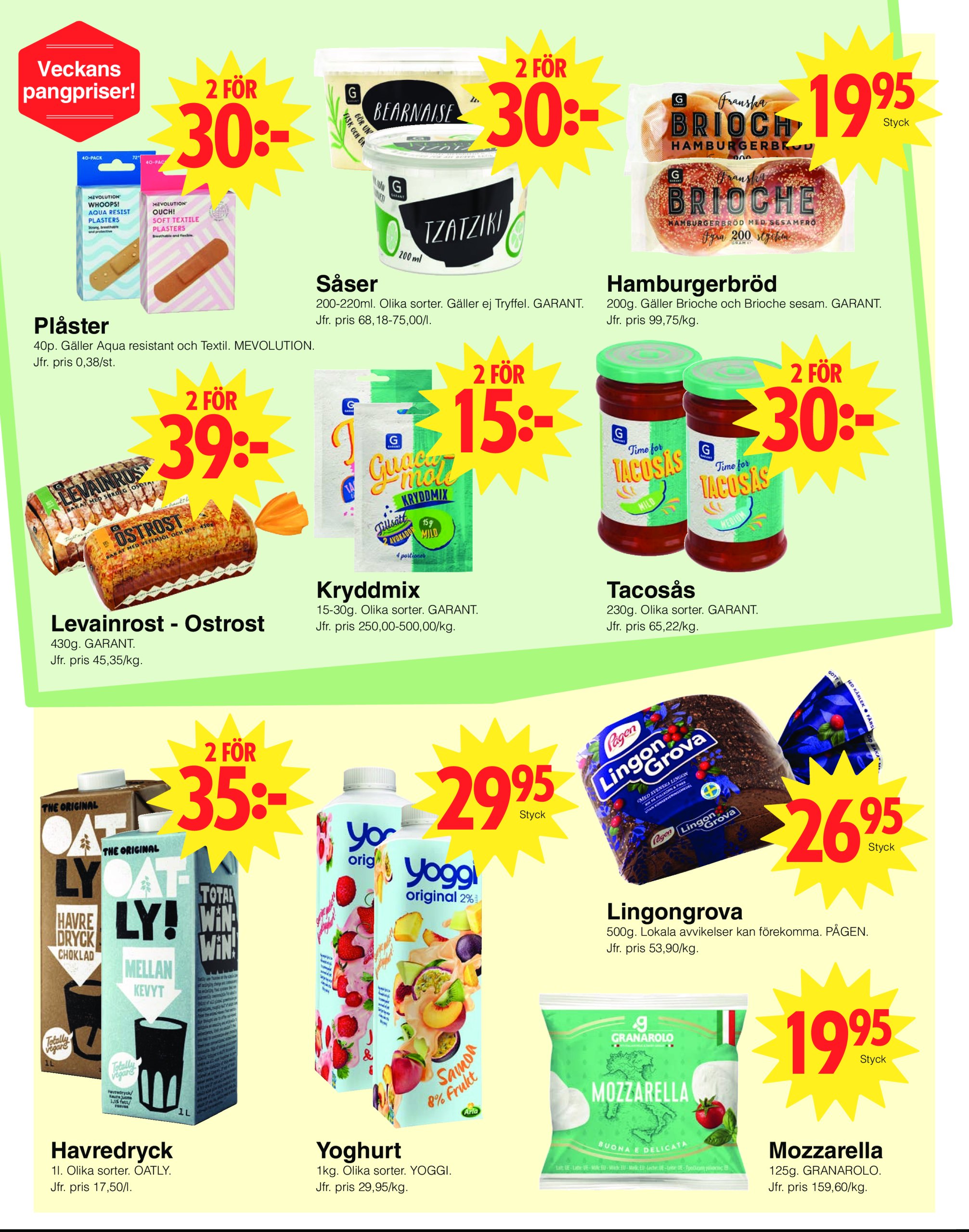 matoppet - Matöppet-reklambladet giltigt från 23/06 - 29/06 - page: 2