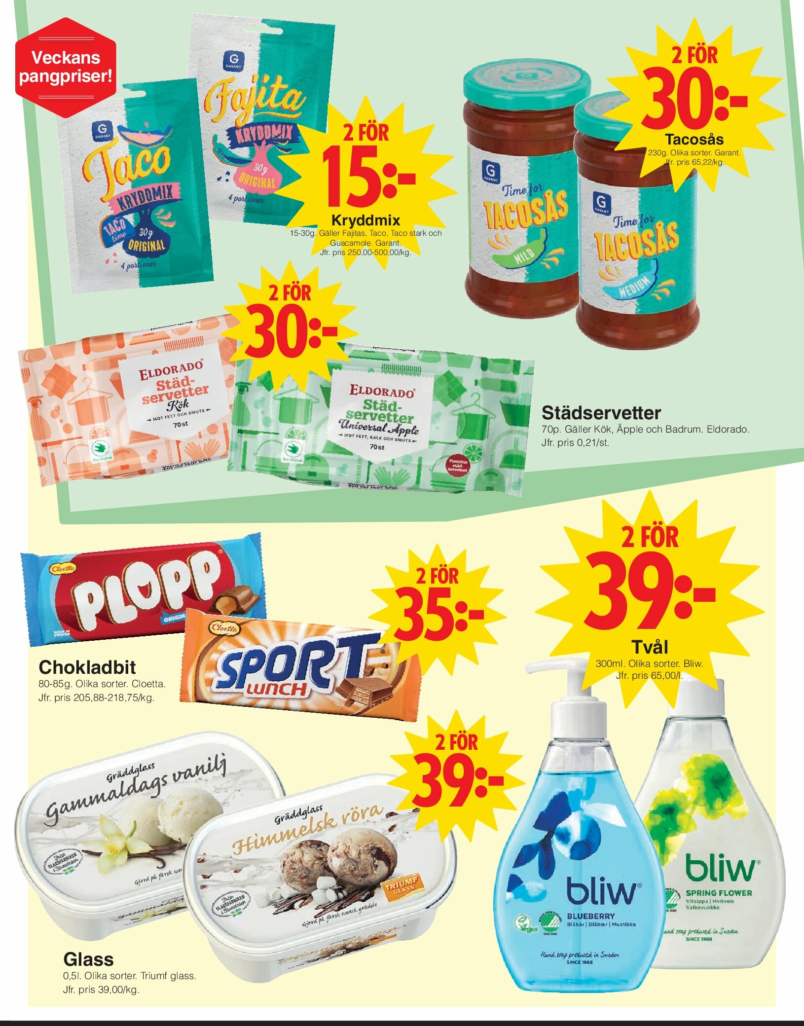 matoppet - Matöppet-reklambladet giltigt från 25/08 - 31/08 - page: 3
