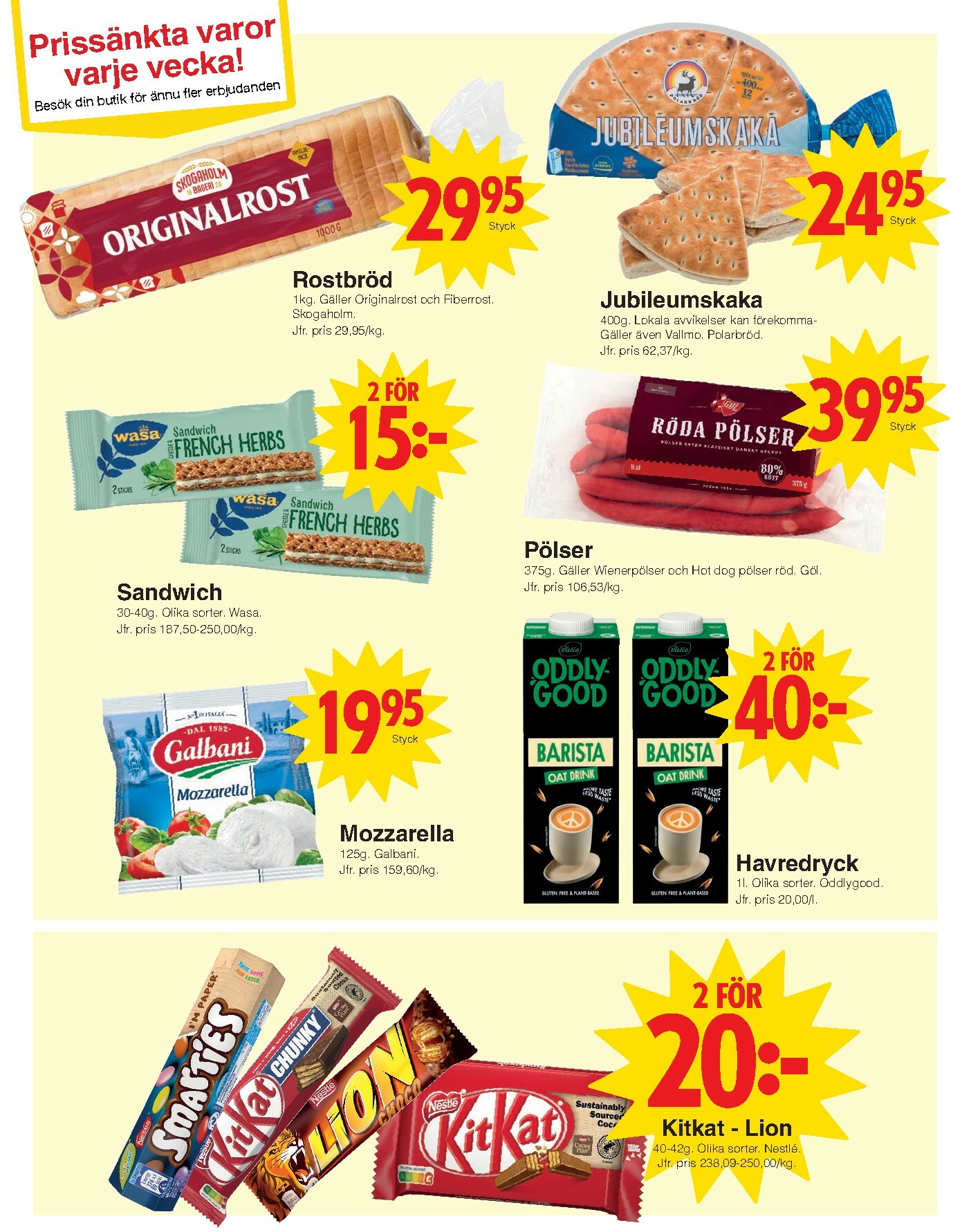 matoppet - Matöppet-reklambladet giltigt från 06/10 - 12/10 - page: 3