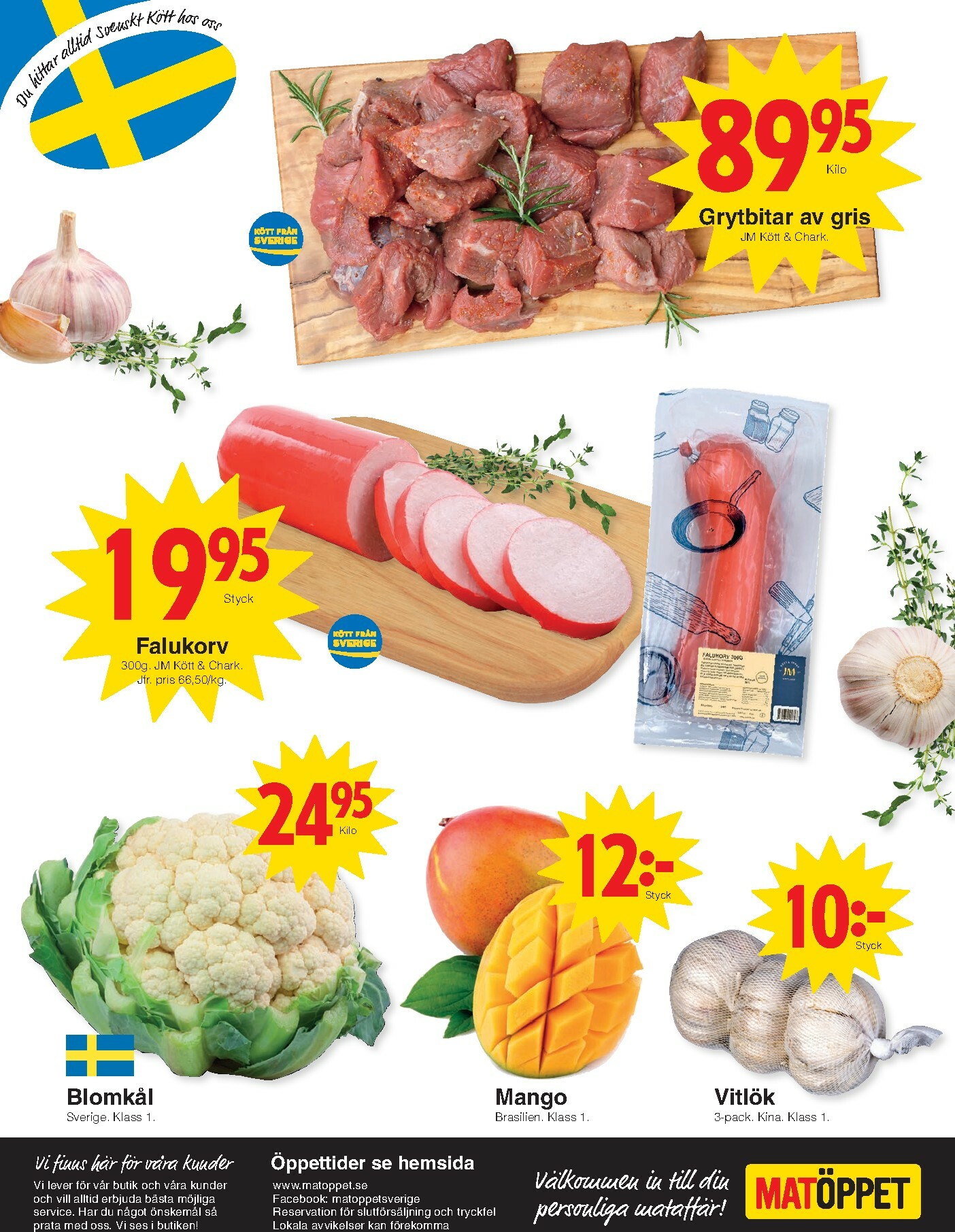 matoppet - Matöppet-reklambladet giltigt från 06/10 - 12/10 - page: 4