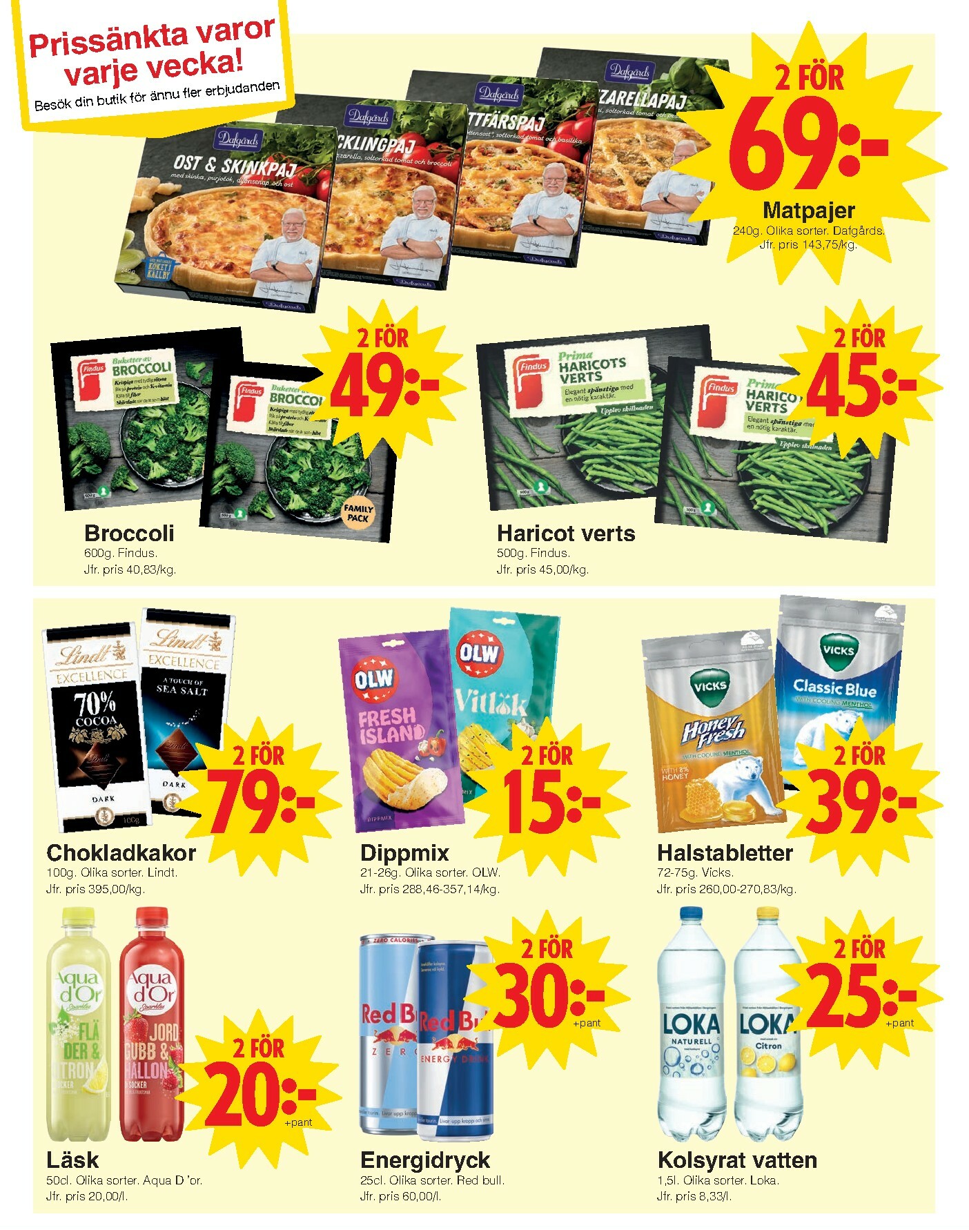 matoppet - Matöppet-reklambladet giltigt från 20/10 - 26/10 - page: 3