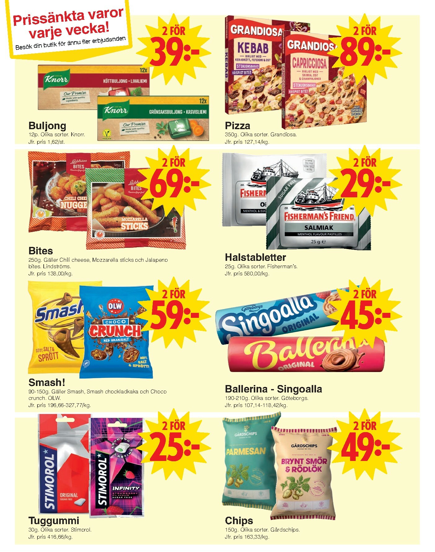 matoppet - Matöppet-reklambladet giltigt från 24/11 - 30/11 - page: 3