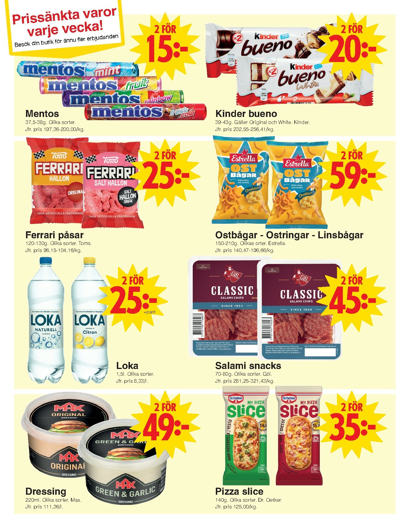 matoppet - Matöppet-reklambladet giltigt från 16/02/2026 - 22/02/2026 - page: 3