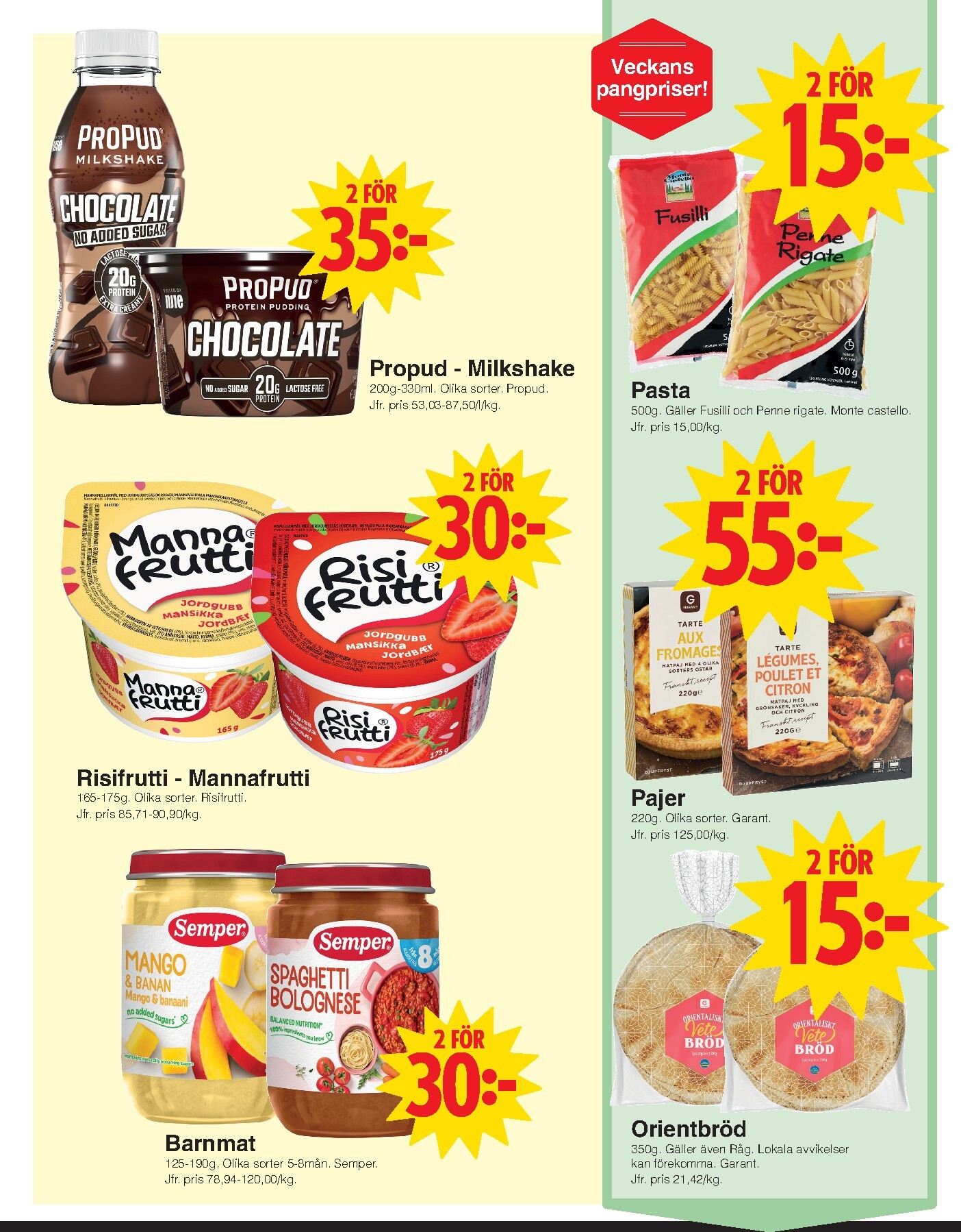 matoppet - Matöppet-reklambladet giltigt från 09/03/2026 - 15/03/2026 - page: 2