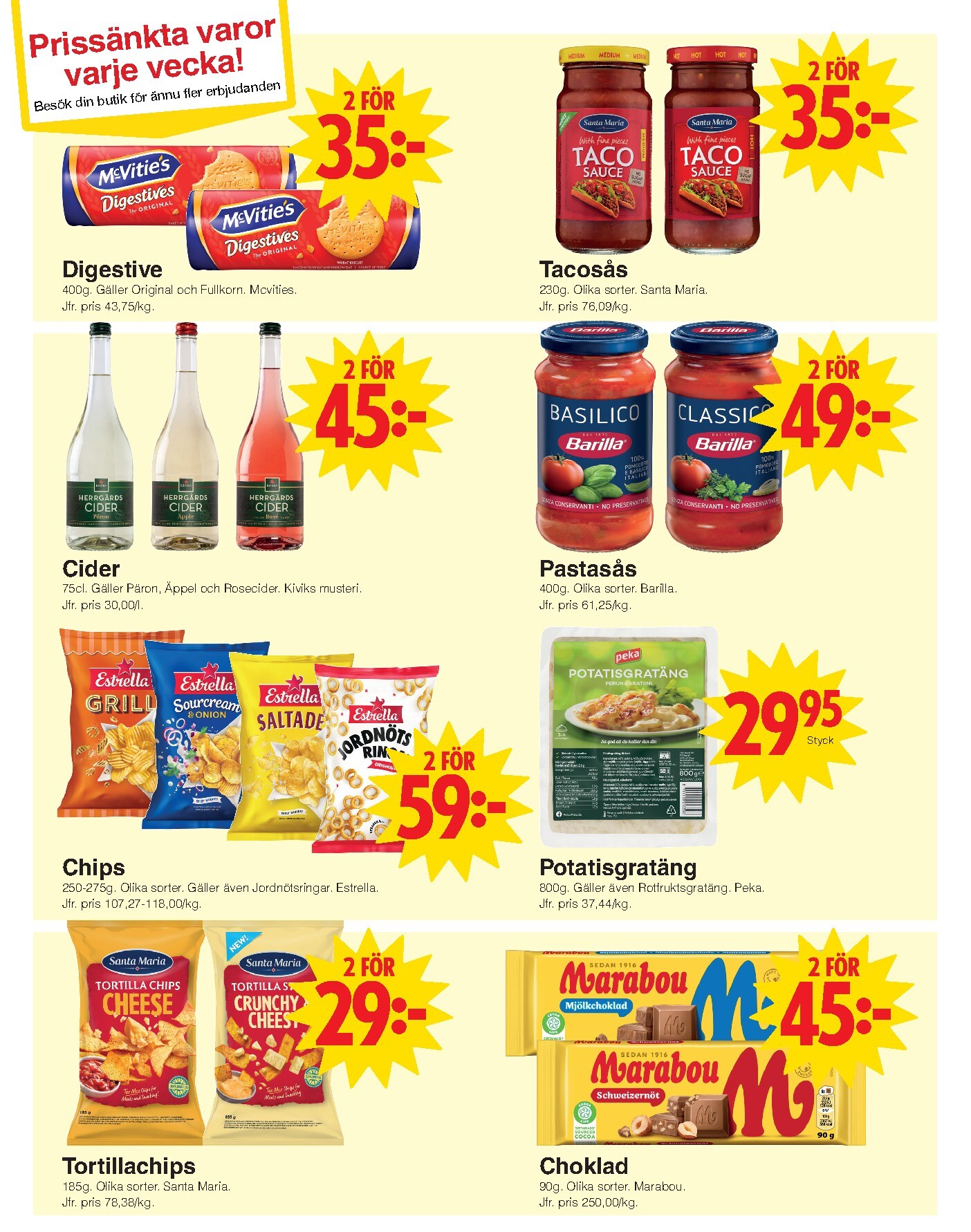 matoppet - Matöppet-reklambladet giltigt från 16/03/2026 - 22/03/2026 - page: 3