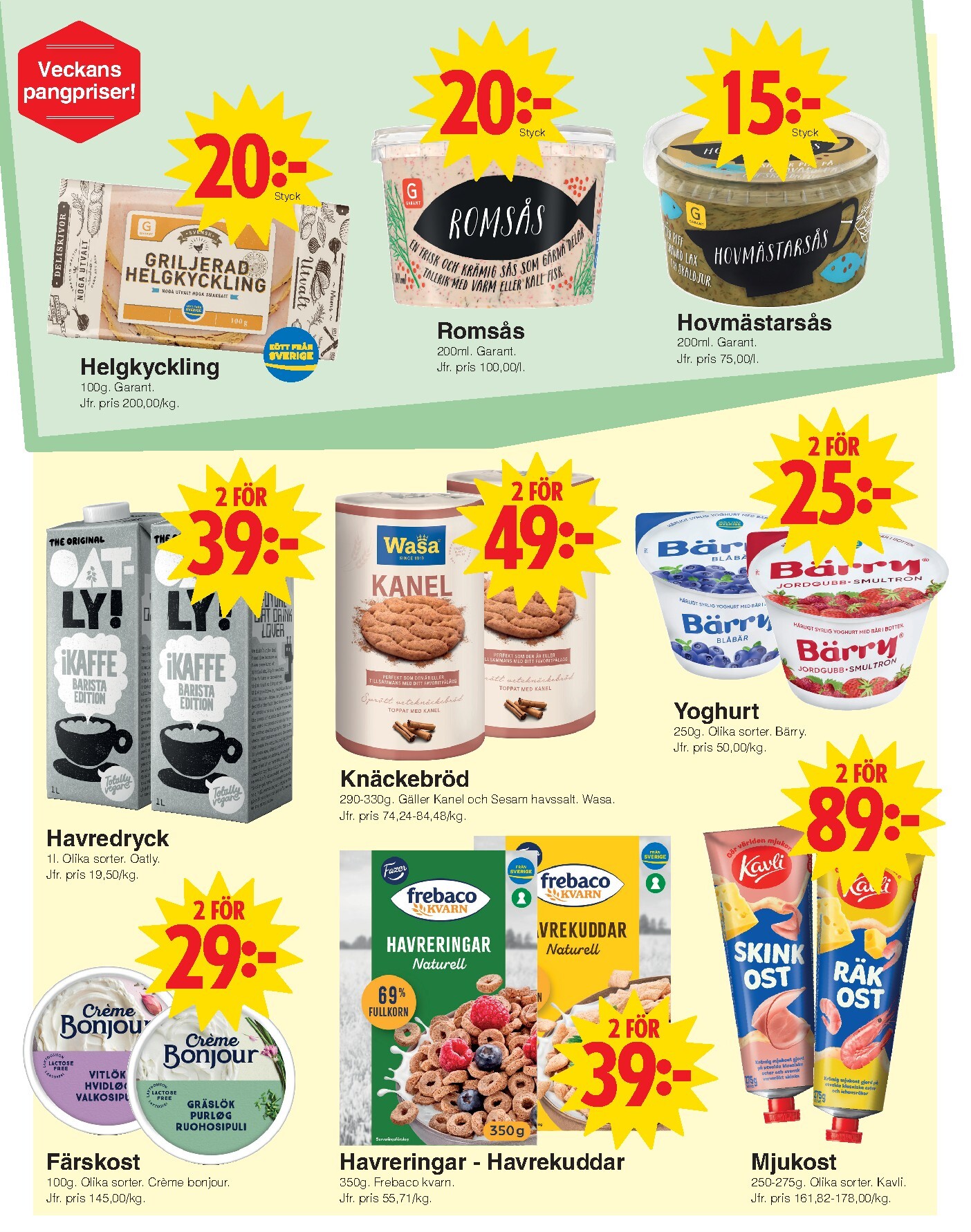 matoppet - Matöppet-reklambladet giltigt från 23/03/2026 - 29/03/2026 - page: 2