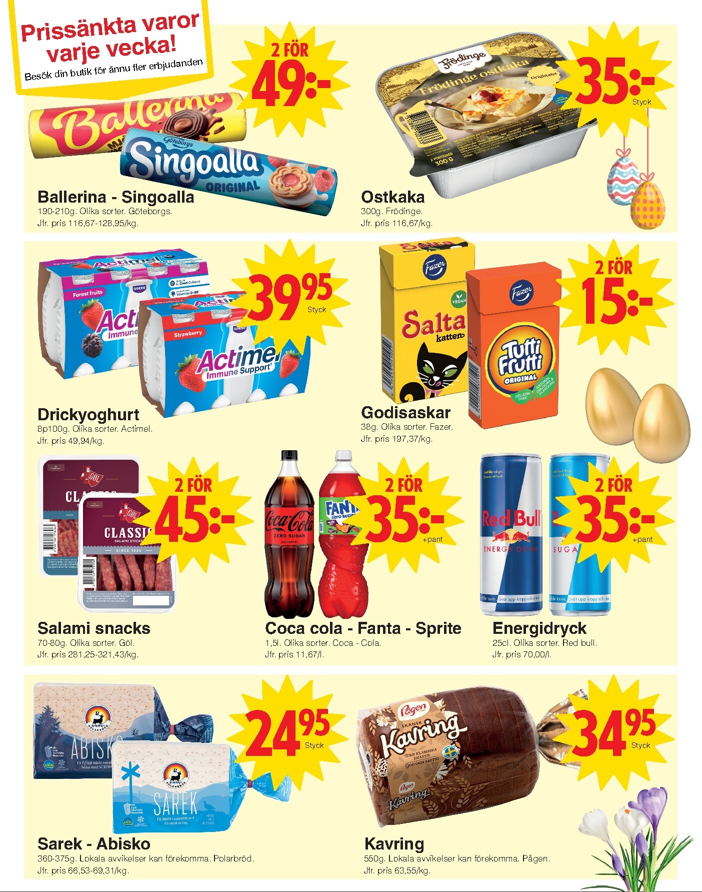 matoppet - Matöppet-reklambladet giltigt från 30/03/2026 - 05/04/2026 - page: 3