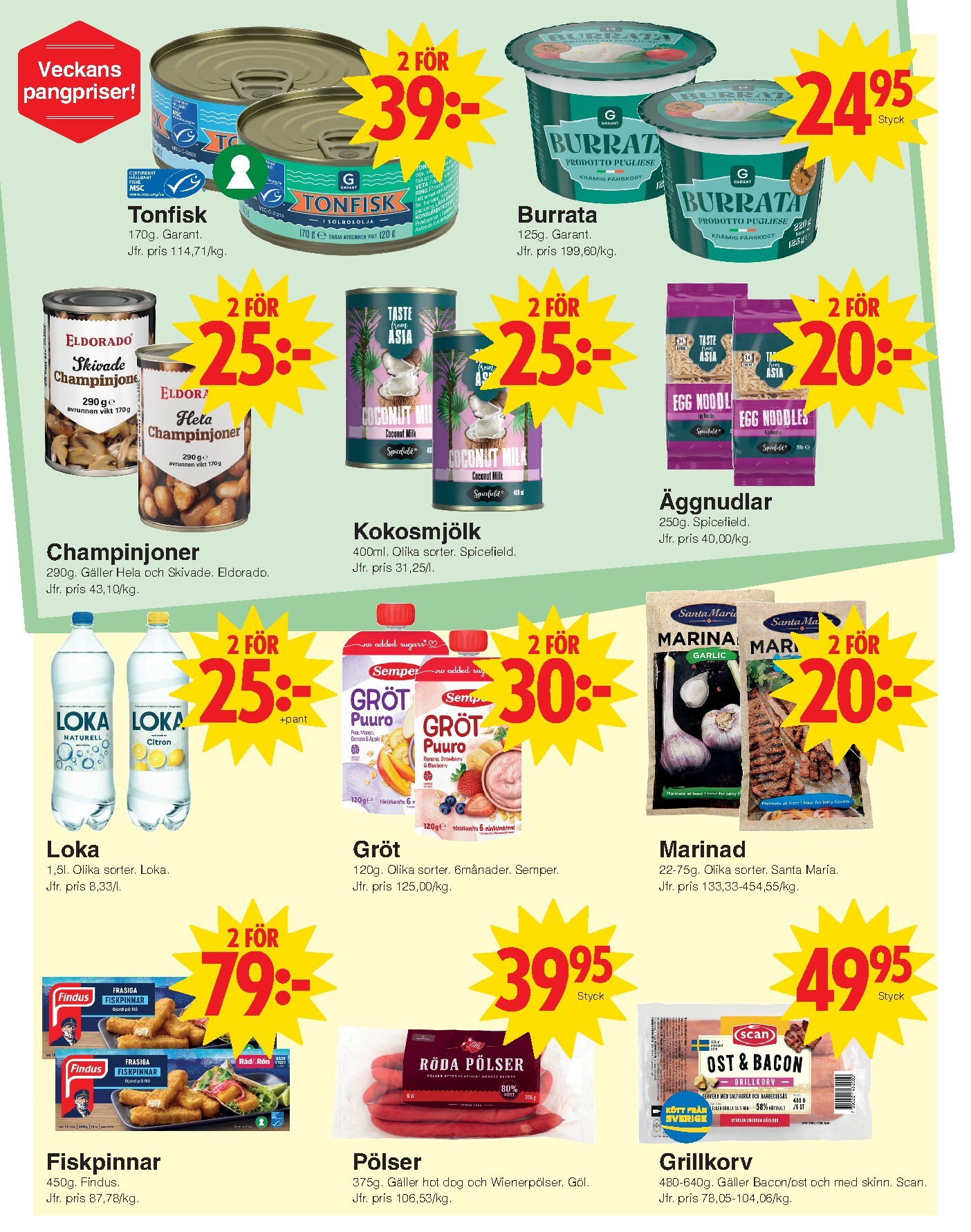 matoppet - Aktuellt Matöppet reklamblad giltigt från måndag 13/04/2026 till söndag 19/04/2026 - page: 2