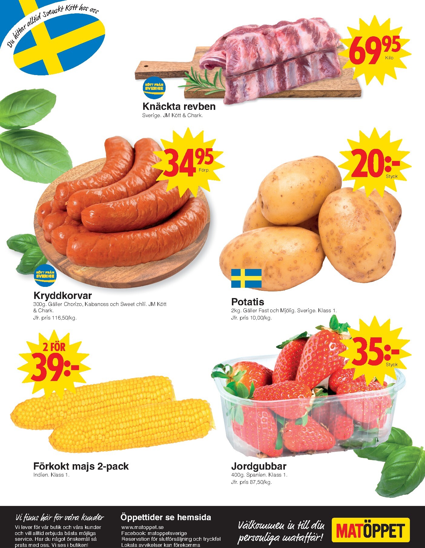 matoppet - Aktuellt Matöppet reklamblad giltigt från måndag 13/04/2026 till söndag 19/04/2026 - page: 4