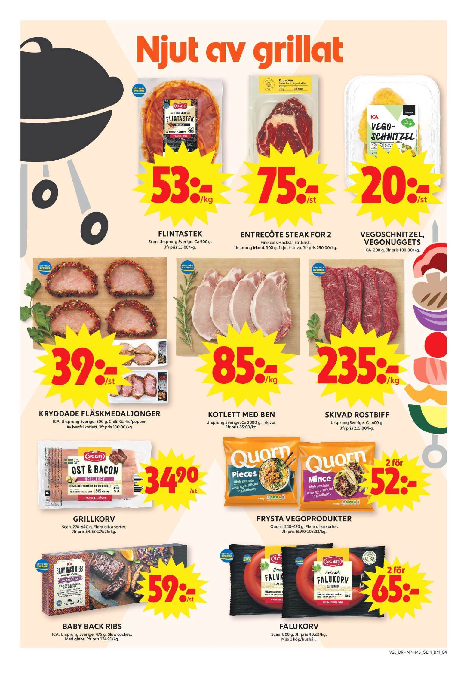 ica-maxi - Aktuellt ICA Maxi reklamblad från måndag, 18/05/2026 till söndag, 24/05/2026 - page: 4