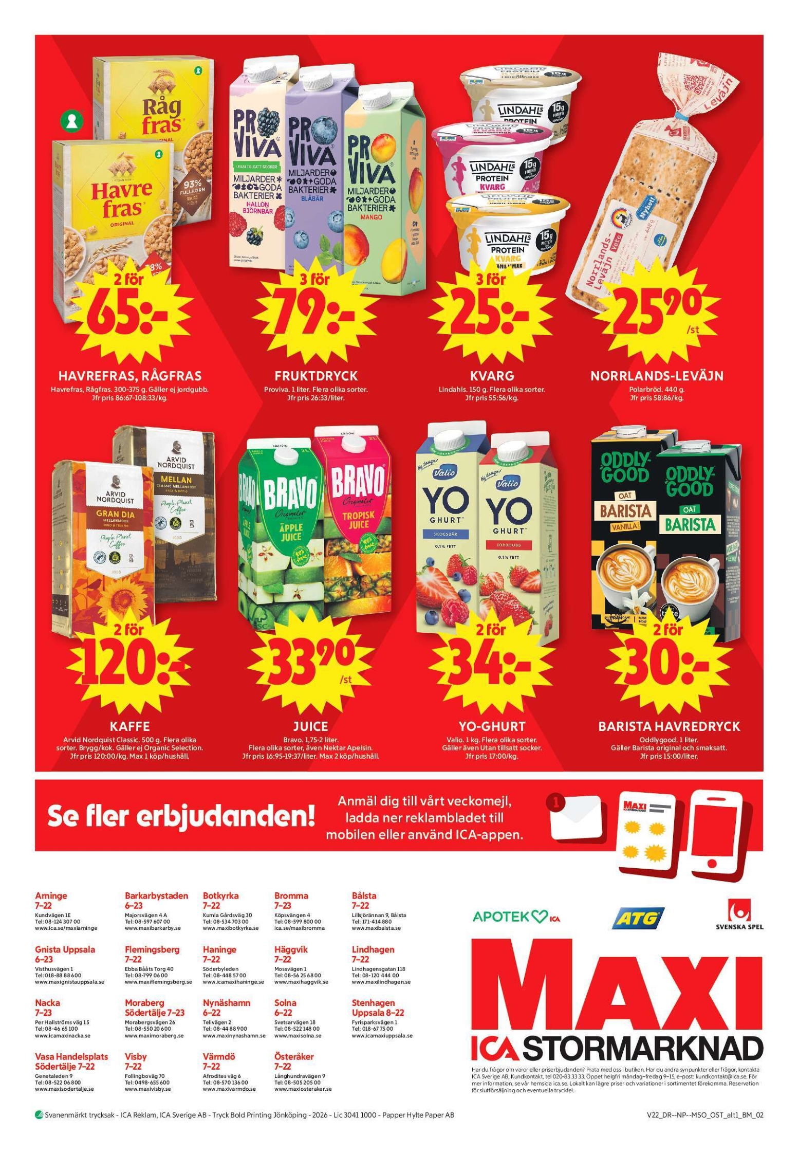ica-maxi - Aktuellt ICA Maxi reklamblad från måndag, 25/05/2026 till söndag, 31/05/2026 - page: 16