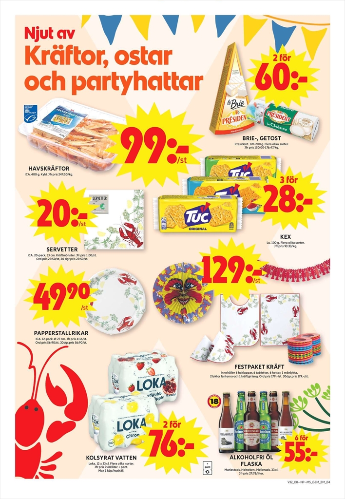 ica-maxi - Aktuellt ICA Maxi reklamblad från måndag, 03/08/2026 till söndag, 09/08/2026 - page: 4
