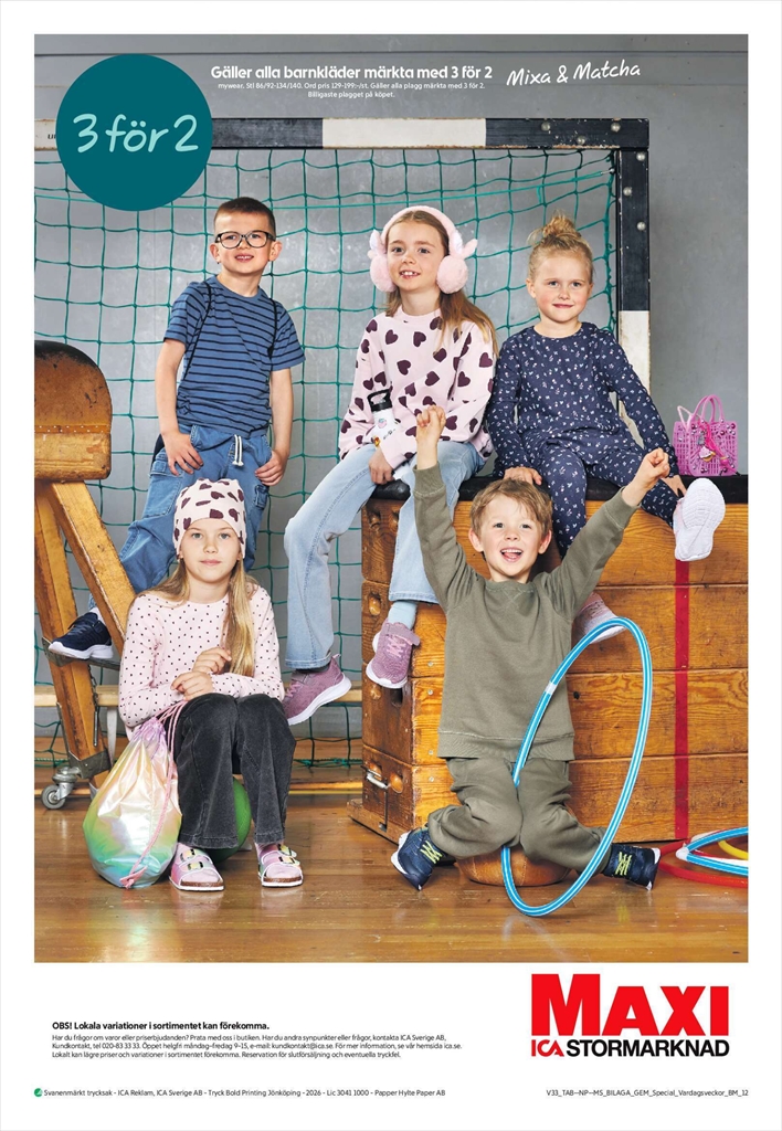 ica-maxi - Aktuellt ICA Maxi reklamblad från måndag, 10/08/2026 till söndag, 16/08/2026 - page: 27