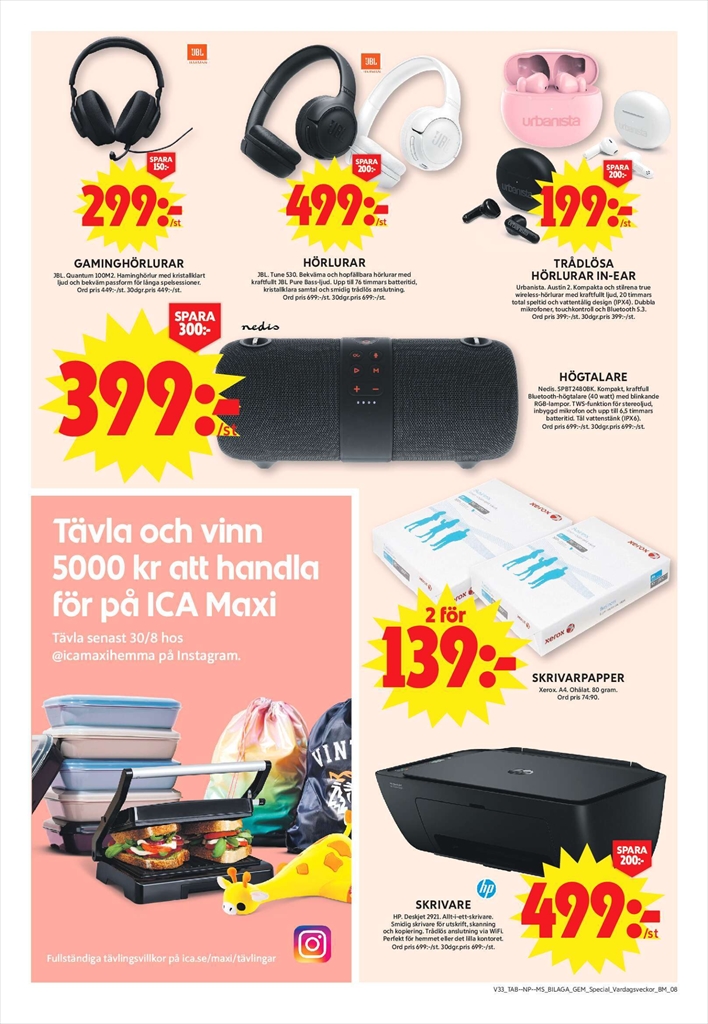 ica-maxi - Aktuellt ICA Maxi reklamblad från måndag, 10/08/2026 till söndag, 16/08/2026 - page: 23