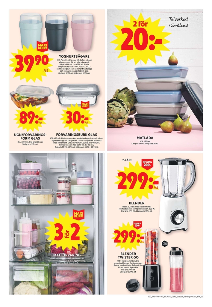 ica-maxi - Aktuellt ICA Maxi reklamblad från måndag, 10/08/2026 till söndag, 16/08/2026 - page: 25