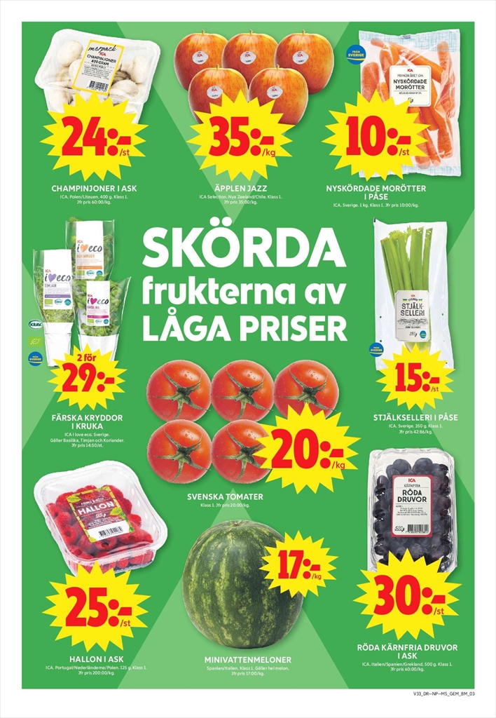 ica-maxi - Aktuellt ICA Maxi reklamblad från måndag, 10/08/2026 till söndag, 16/08/2026 - page: 3