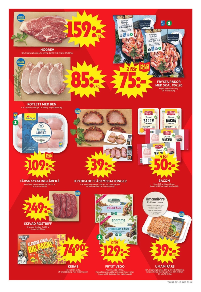ica-maxi - Aktuellt ICA Maxi reklamblad från måndag, 17/08/2026 till söndag, 23/08/2026 - page: 2