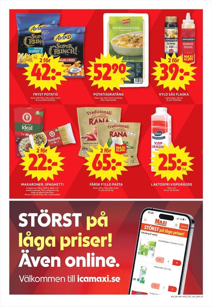 ica-maxi - Aktuellt ICA Maxi reklamblad från måndag, 17/08/2026 till söndag, 23/08/2026 - page: 7