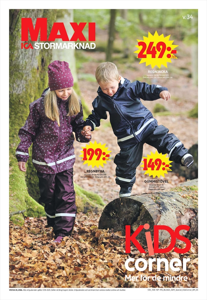 ica-maxi - Aktuellt ICA Maxi reklamblad från måndag, 17/08/2026 till söndag, 23/08/2026 - page: 14