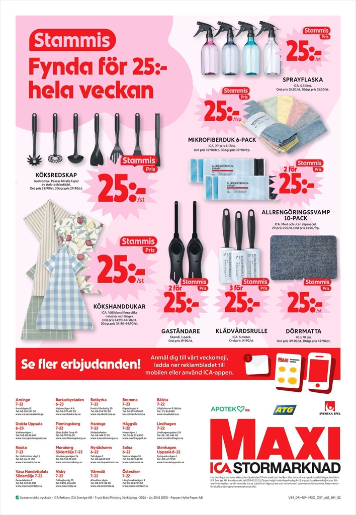 ica-maxi - Aktuellt ICA Maxi reklamblad från måndag, 17/08/2026 till söndag, 23/08/2026 - page: 13
