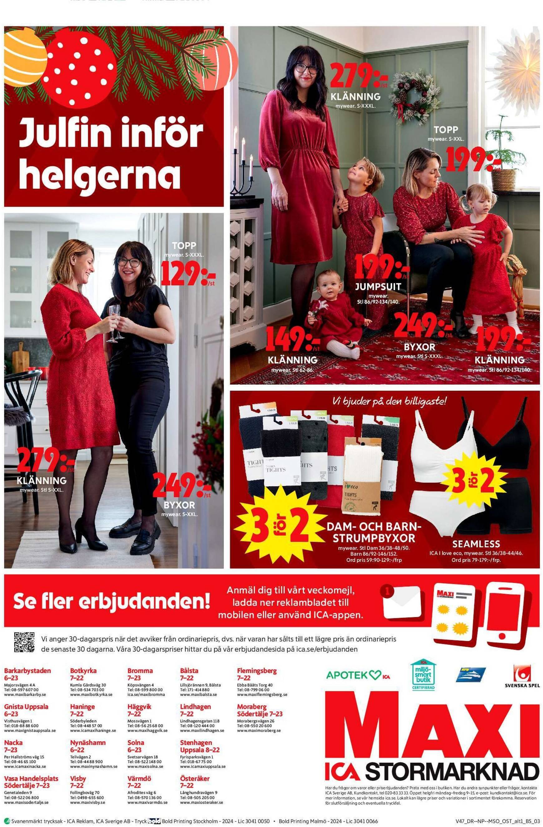 ica-maxi - ICA Maxi-reklambladet är giltigt från 18.11. - 24.11. - page: 16