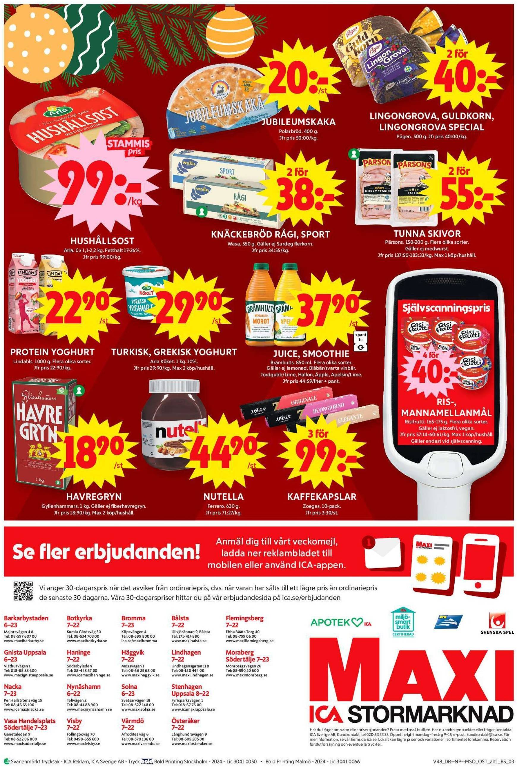 ica-maxi - ICA Maxi-reklambladet är giltigt från 25/11 - 01/12 - page: 18