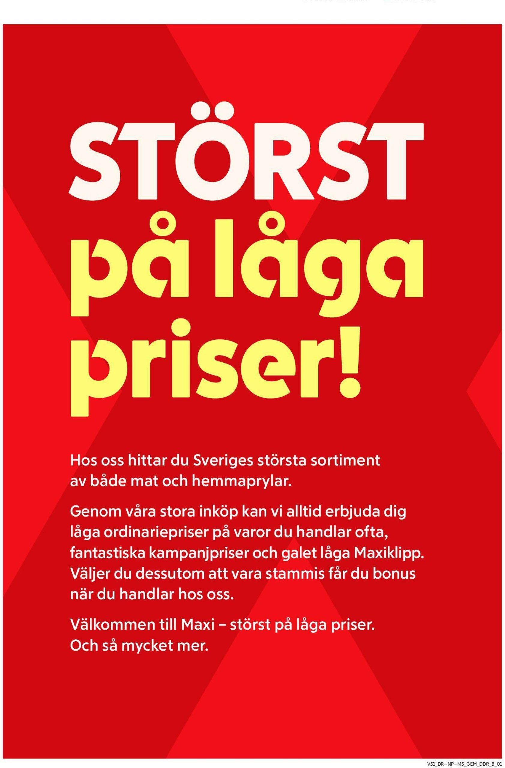 ica-maxi - ICA Maxi-reklambladet giltigt från 16/12 - 26/12 - page: 13