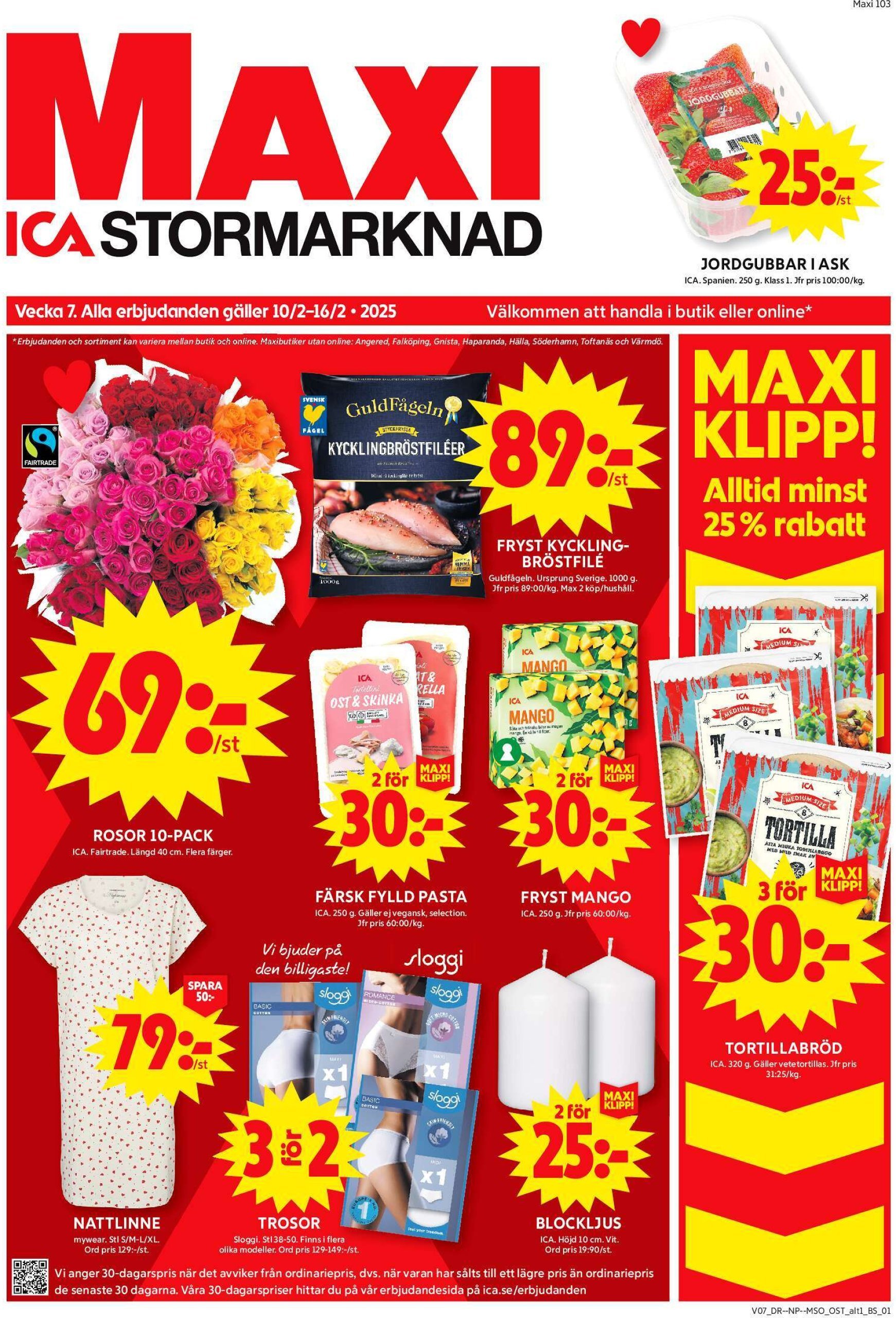 ica-maxi - ICA Maxi-reklambladet giltigt från 10/02 - 16/02