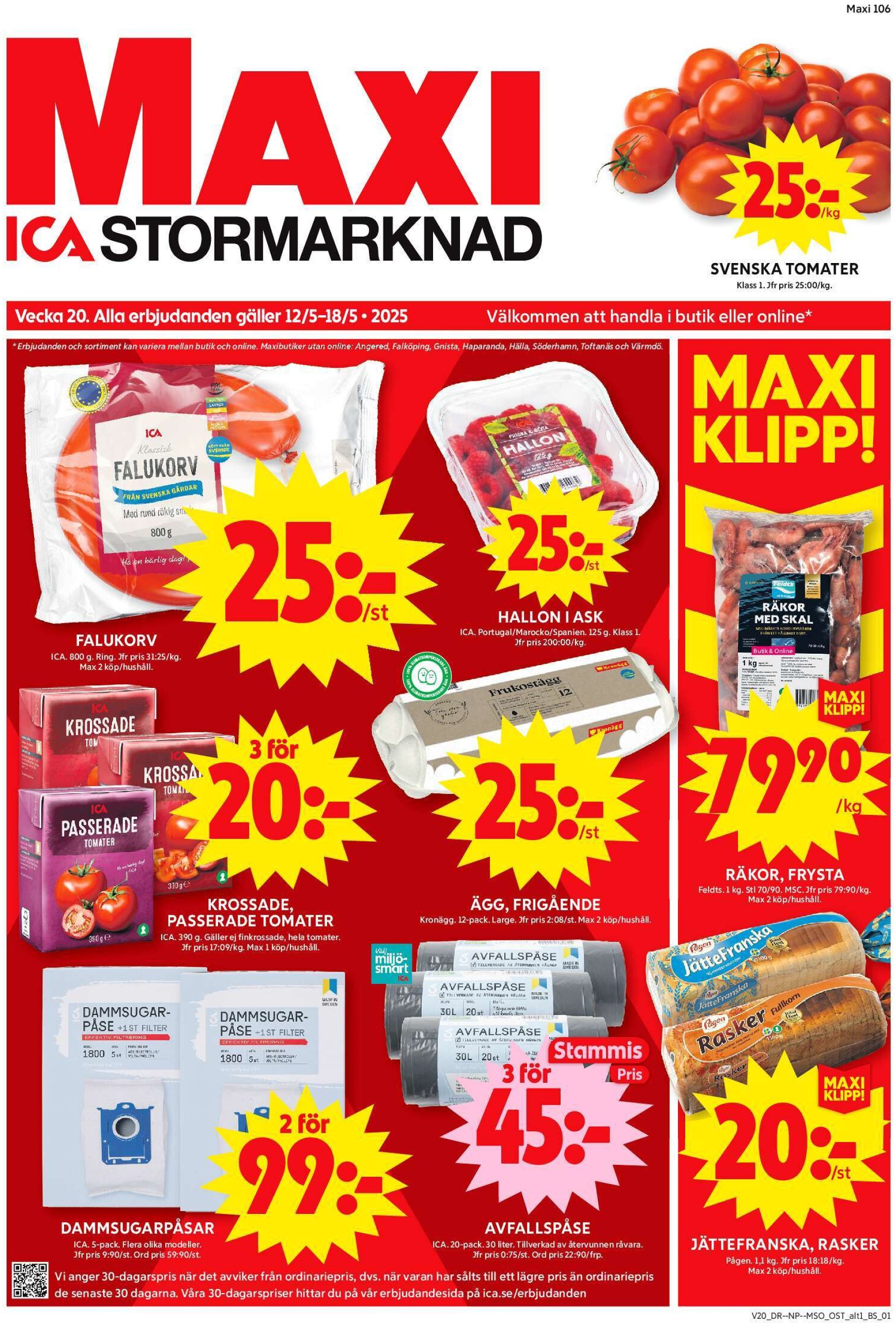 ica-maxi - ICA Maxi-reklambladet giltigt från 12/05 - 18/05