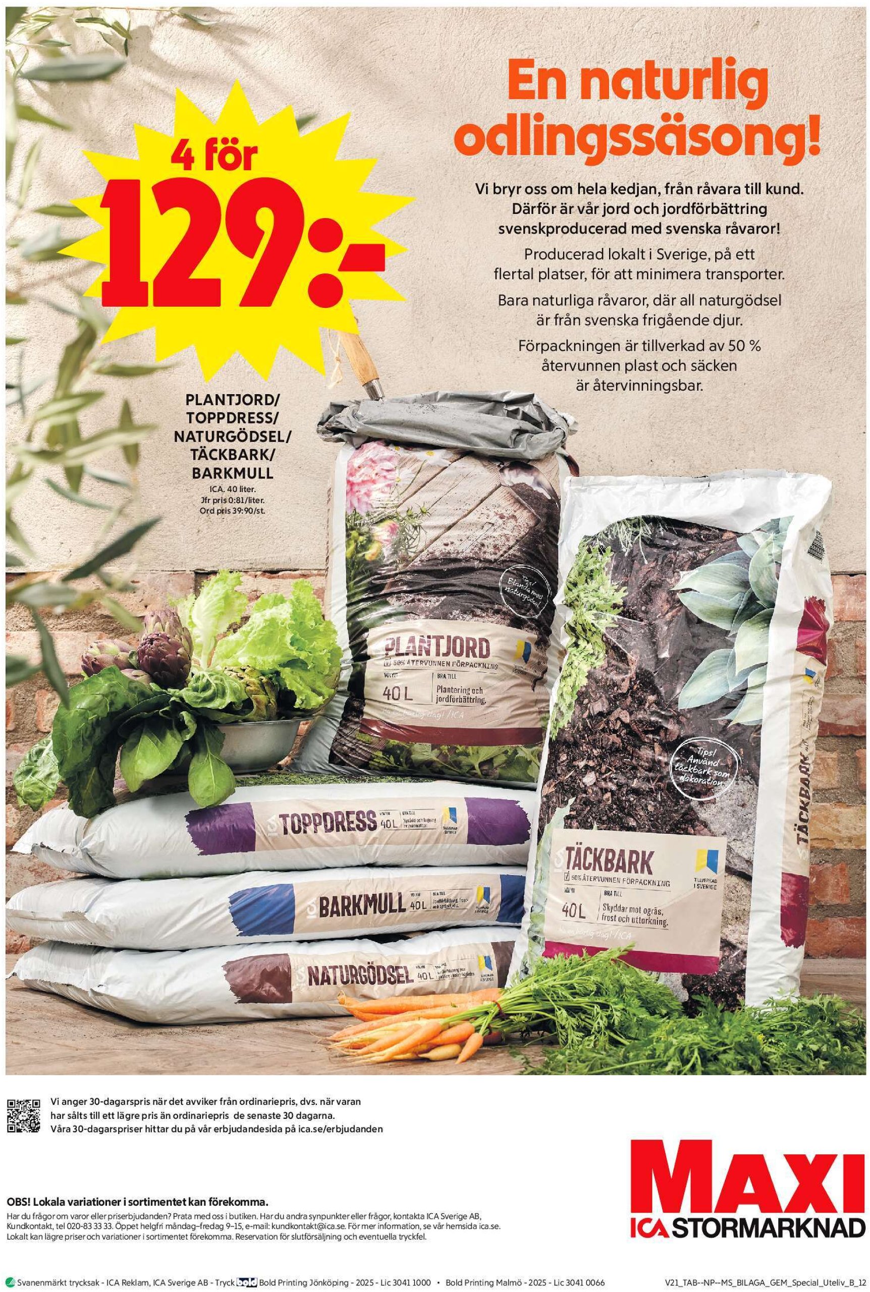 ica-maxi - ICA Maxi-reklambladet giltigt från 19/05 - 25/05 - page: 30