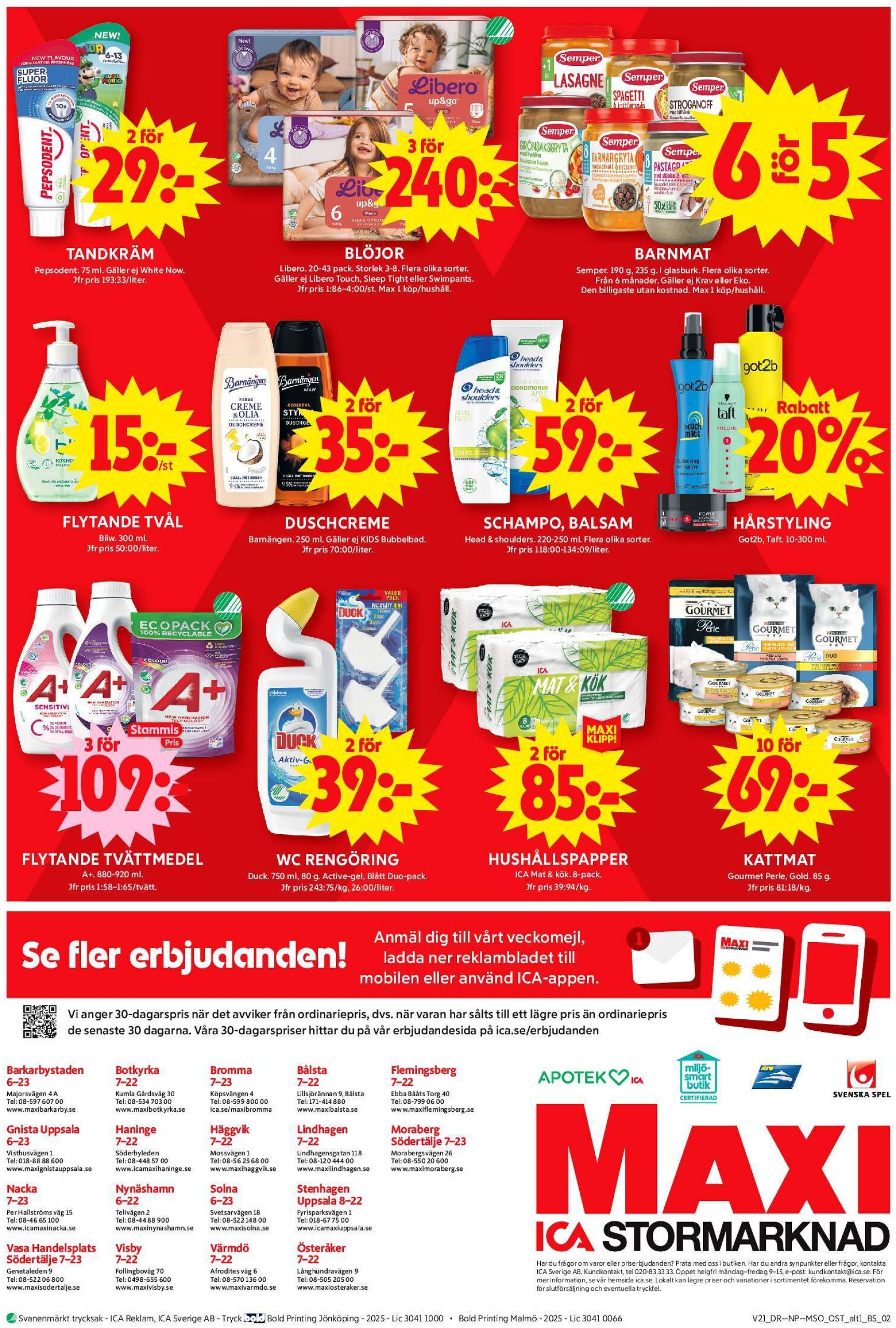 ica-maxi - ICA Maxi-reklambladet giltigt från 19/05 - 25/05 - page: 18