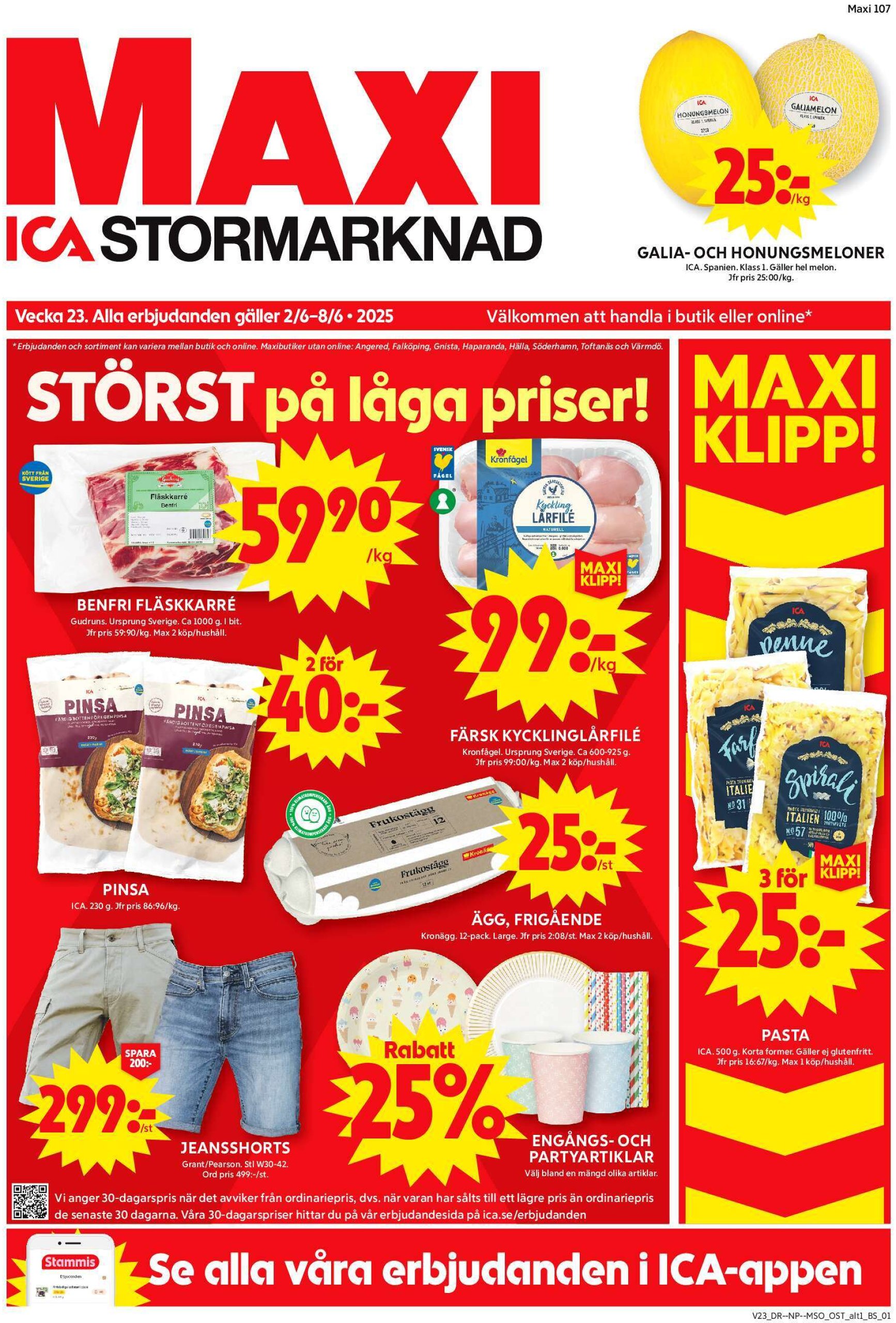 ica-maxi - ICA Maxi-reklambladet giltigt från 02/06 - 08/06
