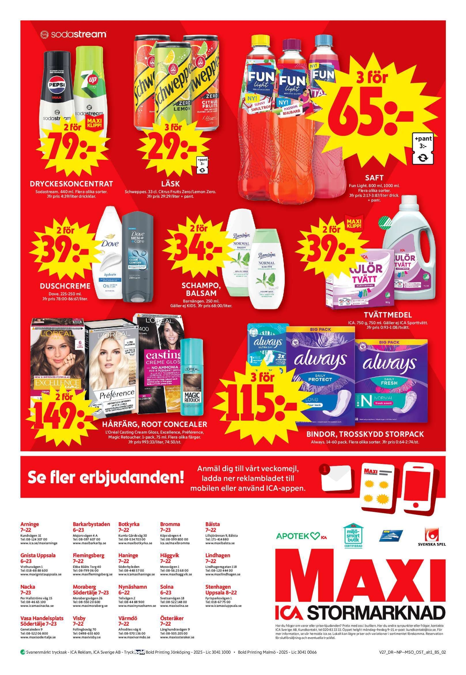 ica-maxi - ICA Maxi-reklambladet giltigt från 30/06 - 06/07 - page: 10