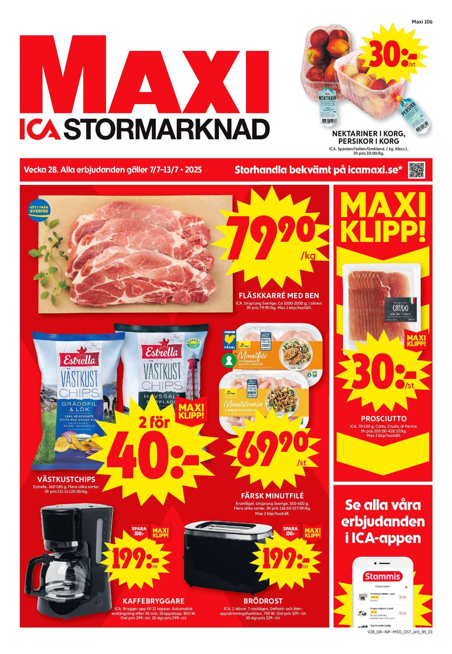 ica-maxi - ICA Maxi-reklambladet giltigt från 07/07 - 13/07