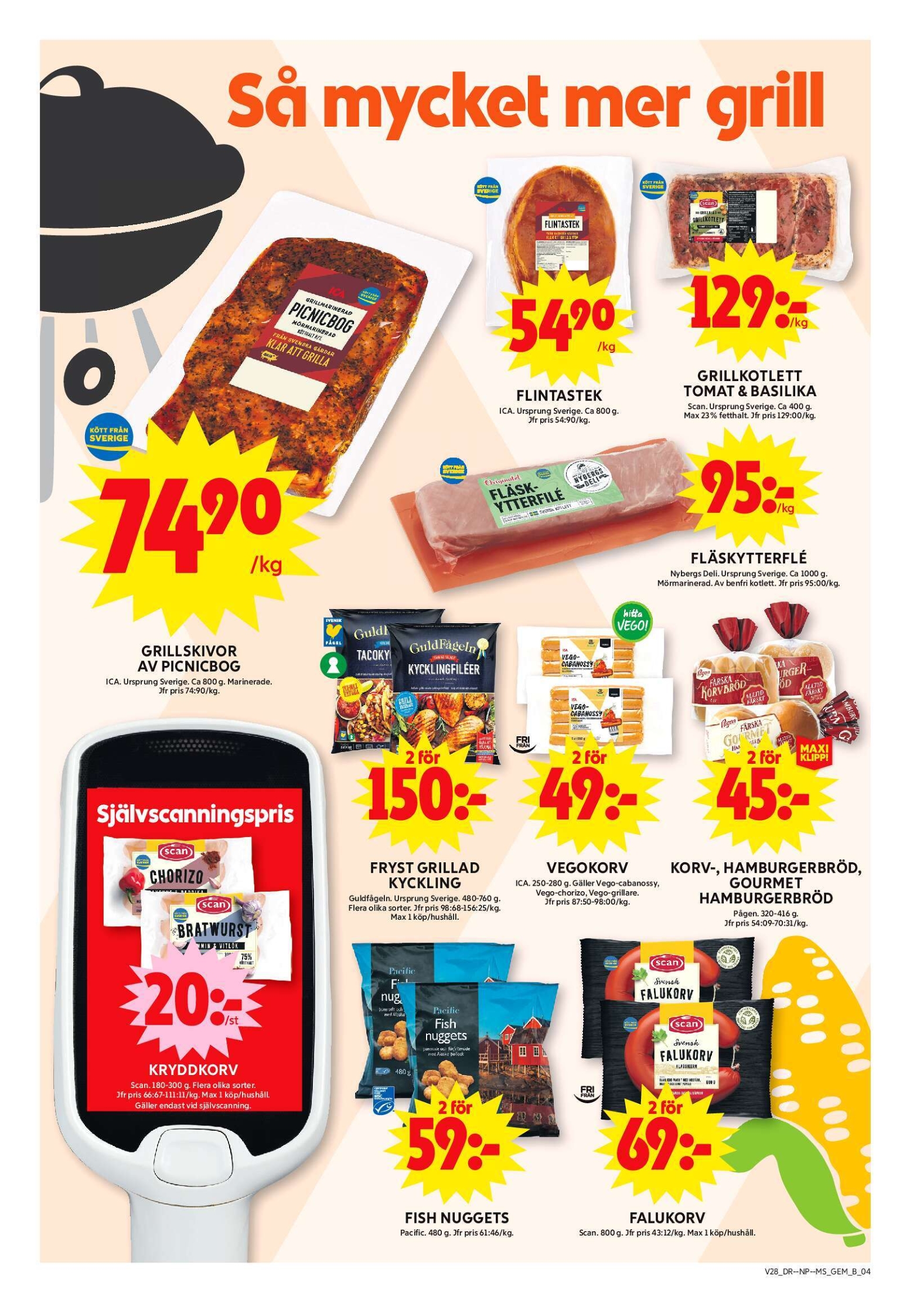 ica-maxi - ICA Maxi-reklambladet giltigt från 07/07 - 13/07 - page: 4
